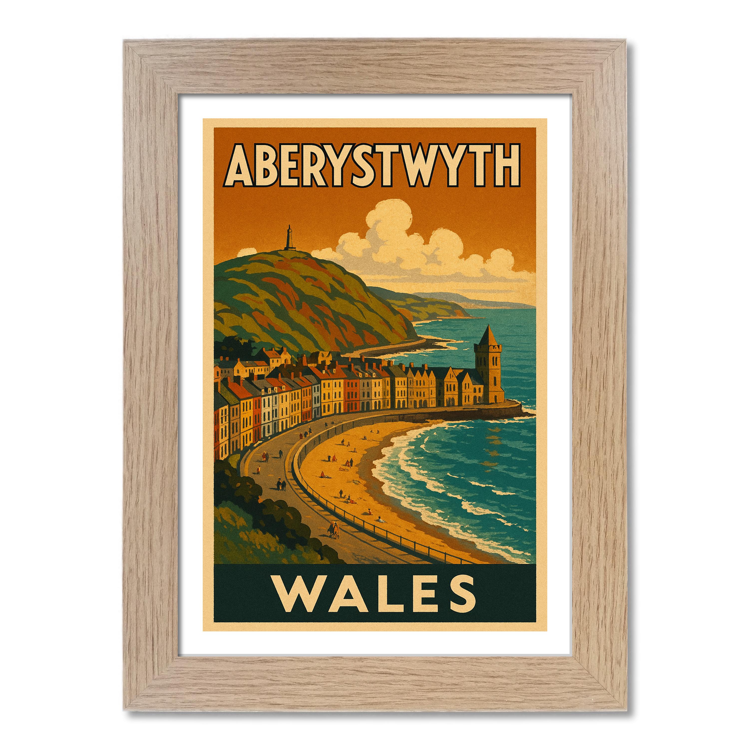 Póster de viaje de Aberystwyth - Imagen 7 de 7