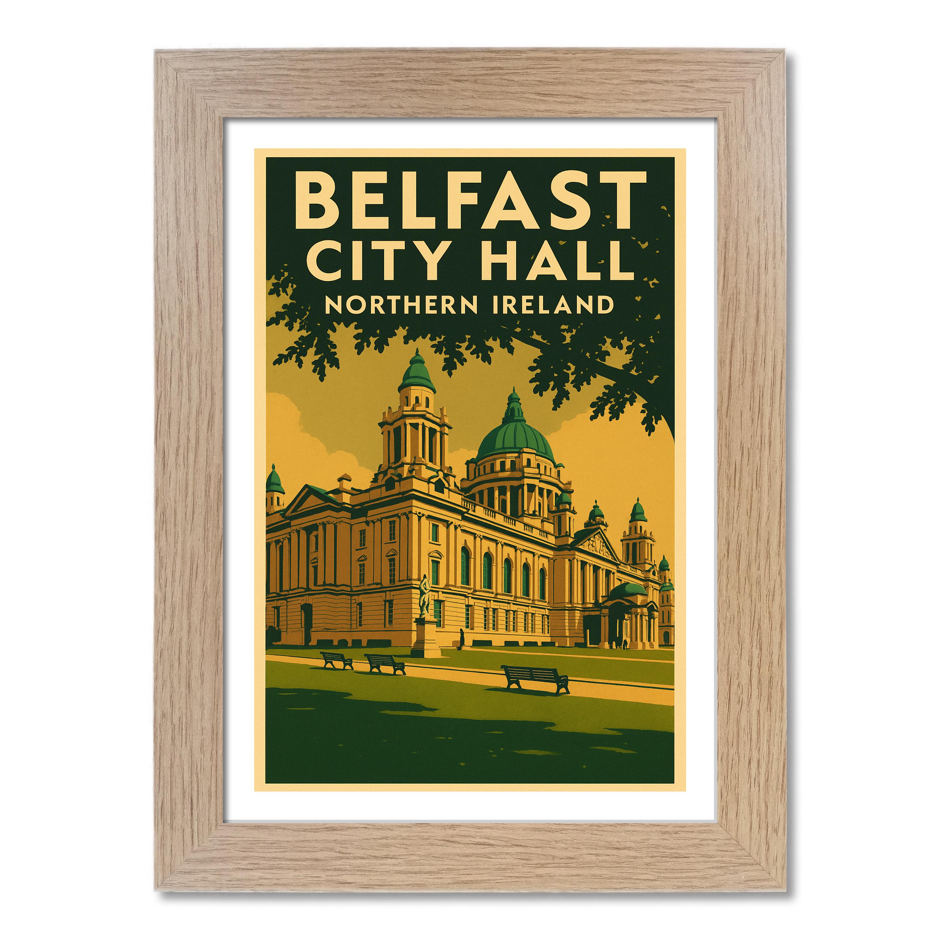 Belfast City Hall Travel Poster - Picture 7 of 7
