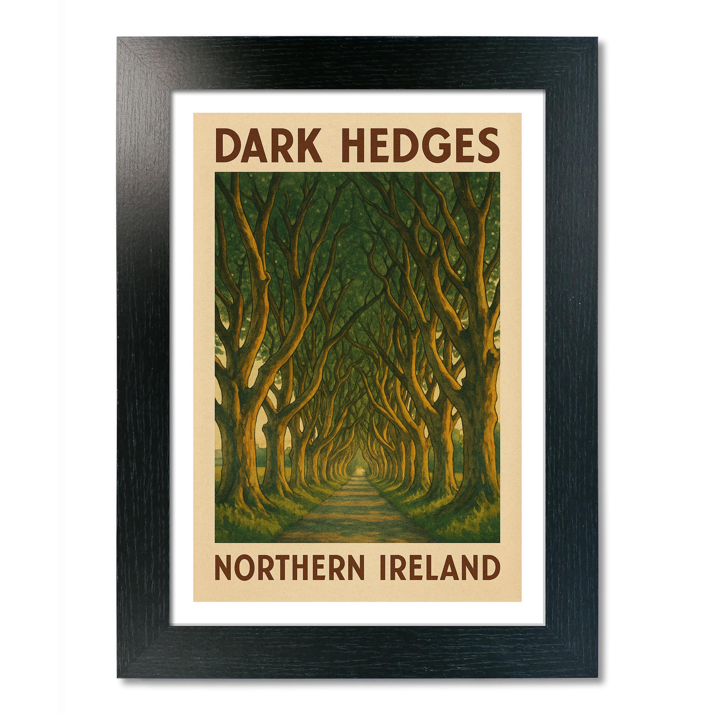 Dark Hedges Travel Poster - Picture 3 of 7