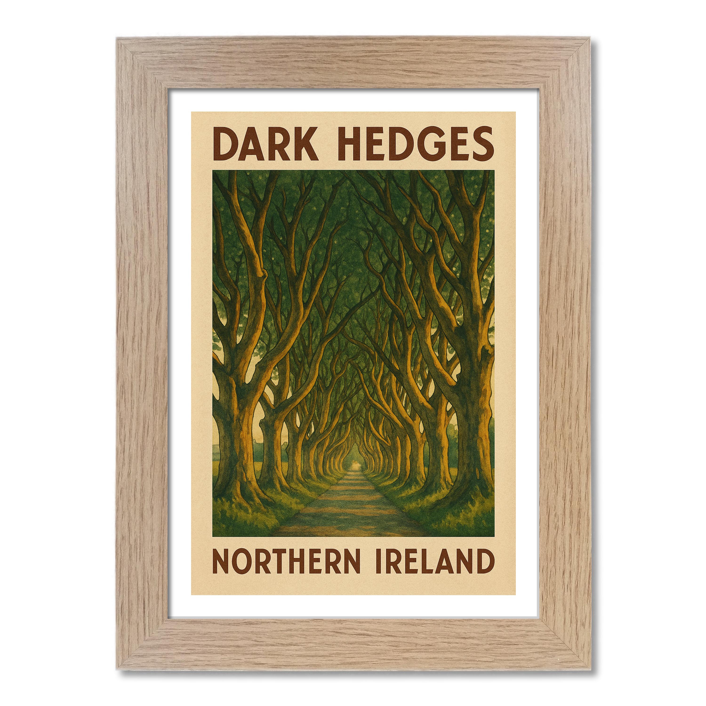 Dark Hedges Travel Poster - Picture 7 of 7
