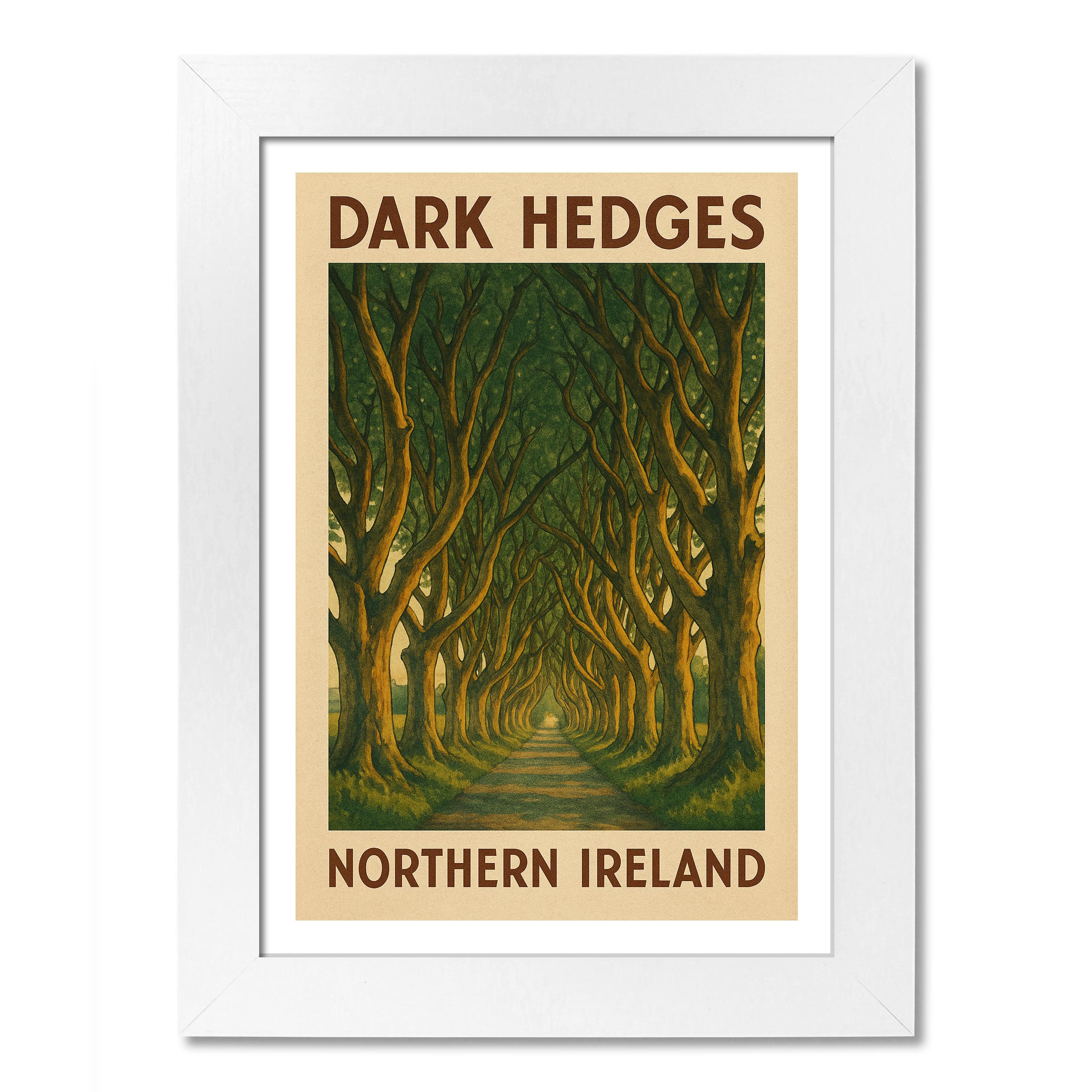 Dark Hedges Travel Poster - Picture 4 of 7