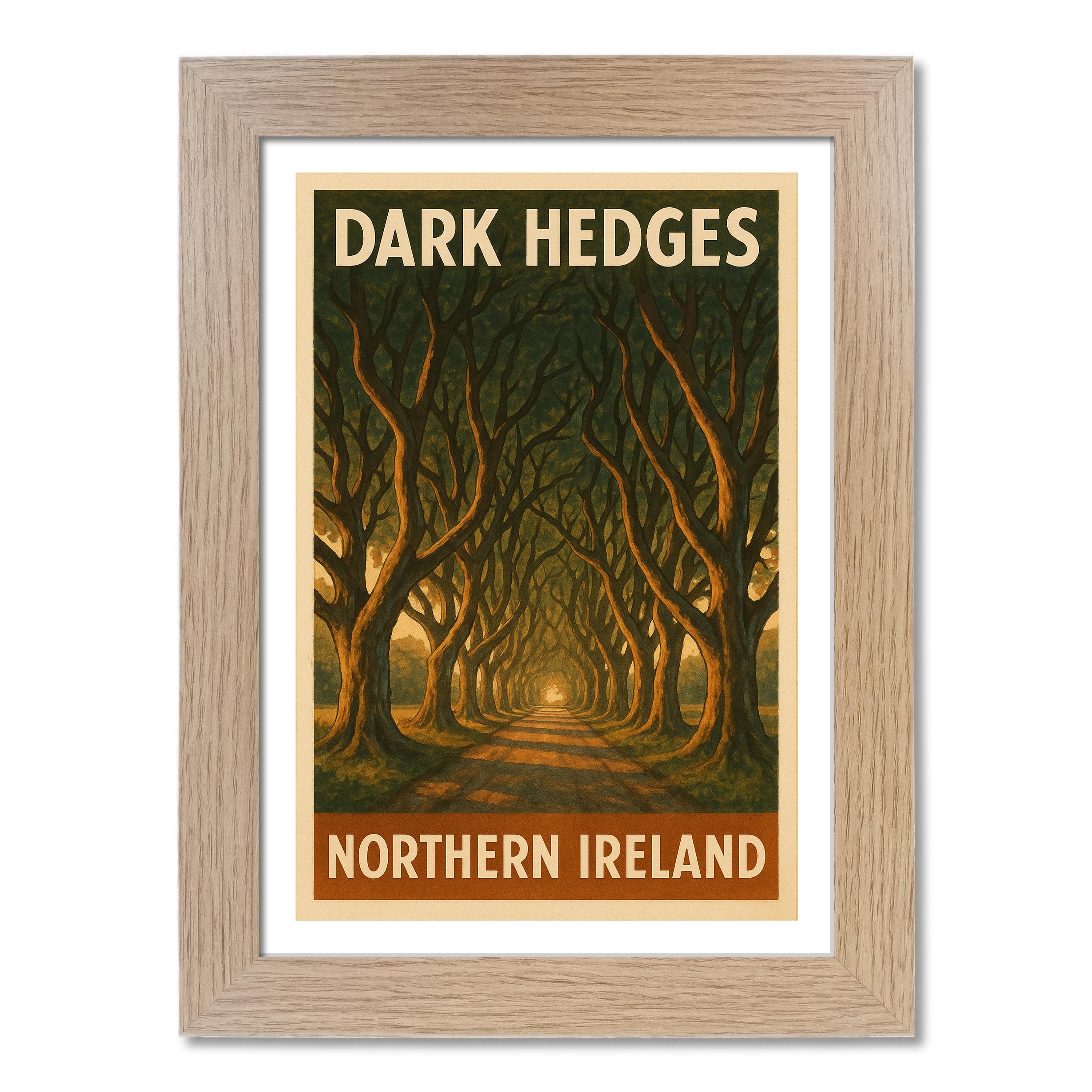 Dark Hedges Travel Poster - Picture 7 of 7