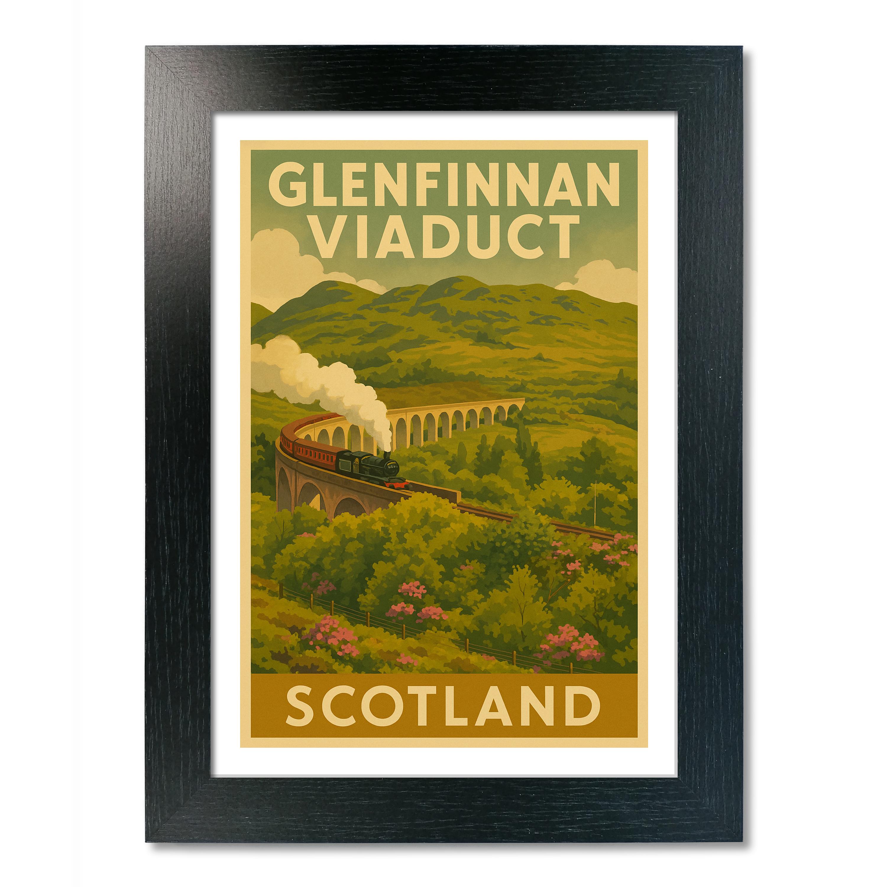 Glenfinnan Viadukt Reiseposter - Bild 3 von 7