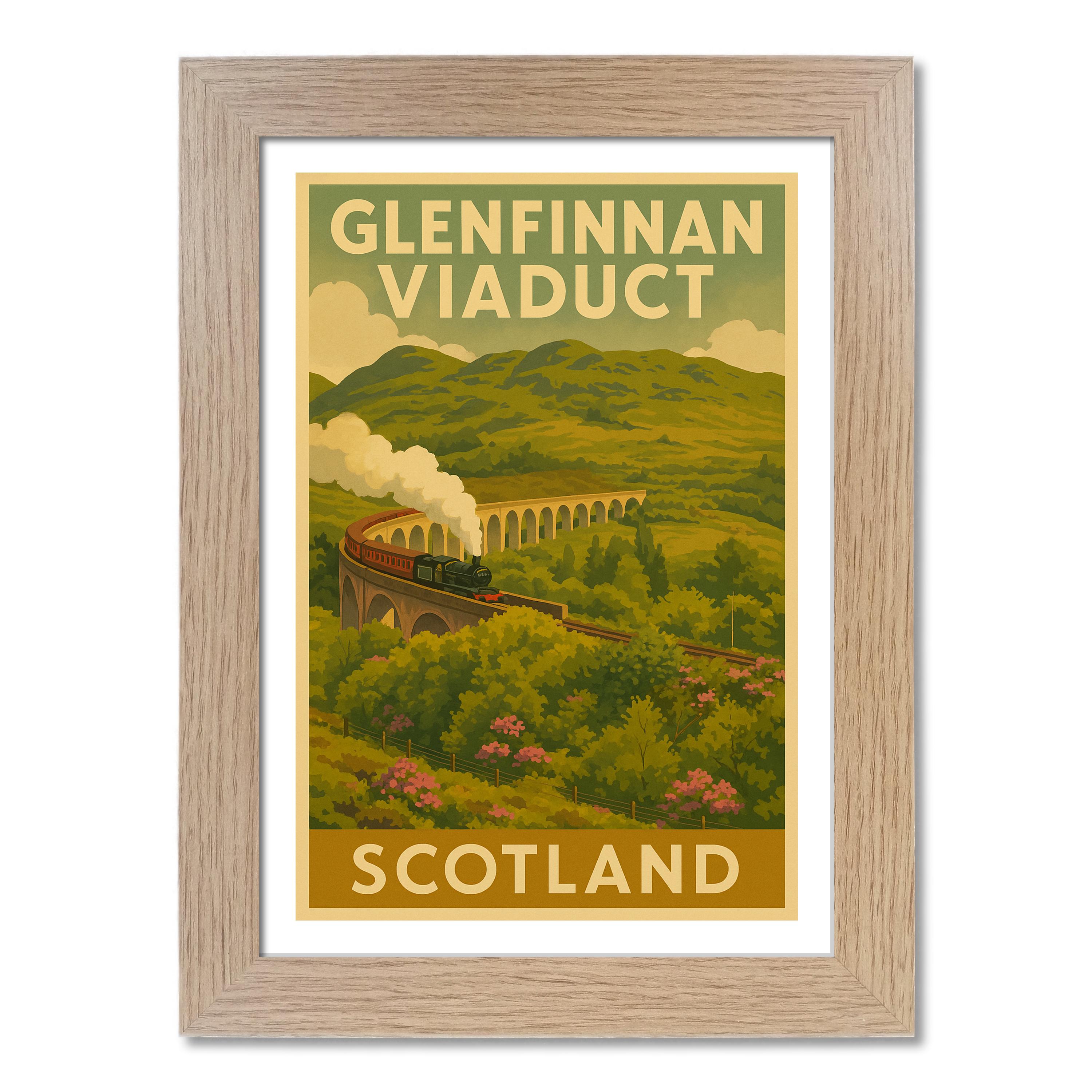 Glenfinnan Viadukt Reiseposter - Bild 7 von 7