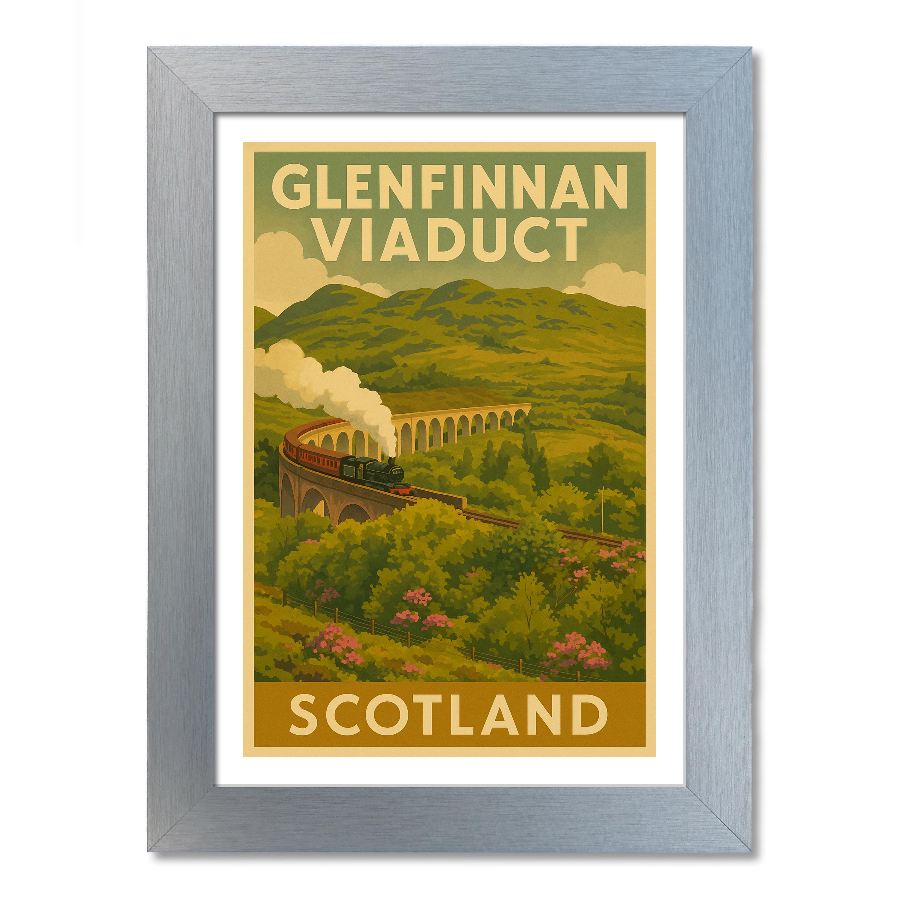 Glenfinnan Viadukt Reiseposter - Bild 6 von 7