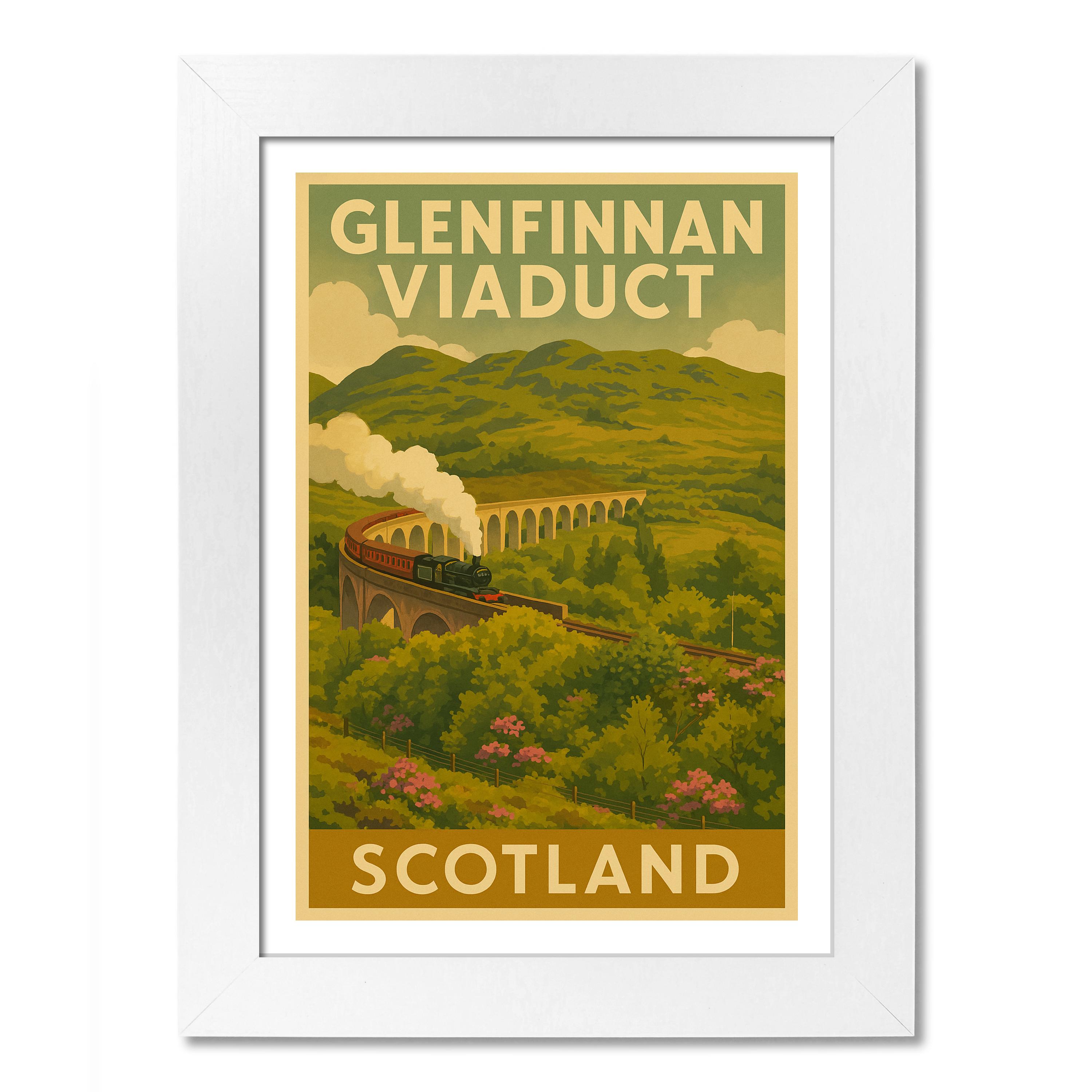 Glenfinnan Viadukt Reiseposter - Bild 4 von 7