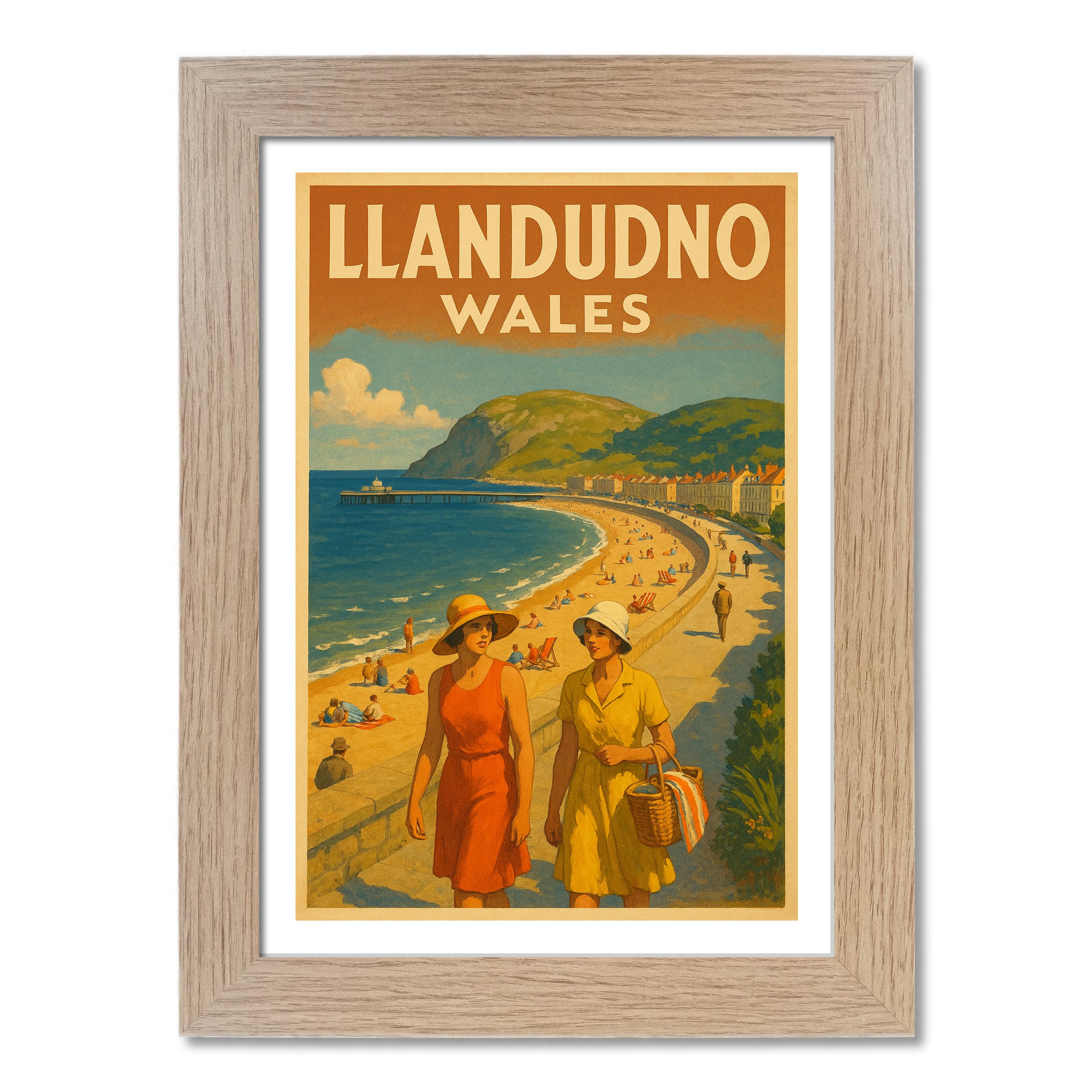 Póster de viaje Llandudno - Imagen 7 de 7