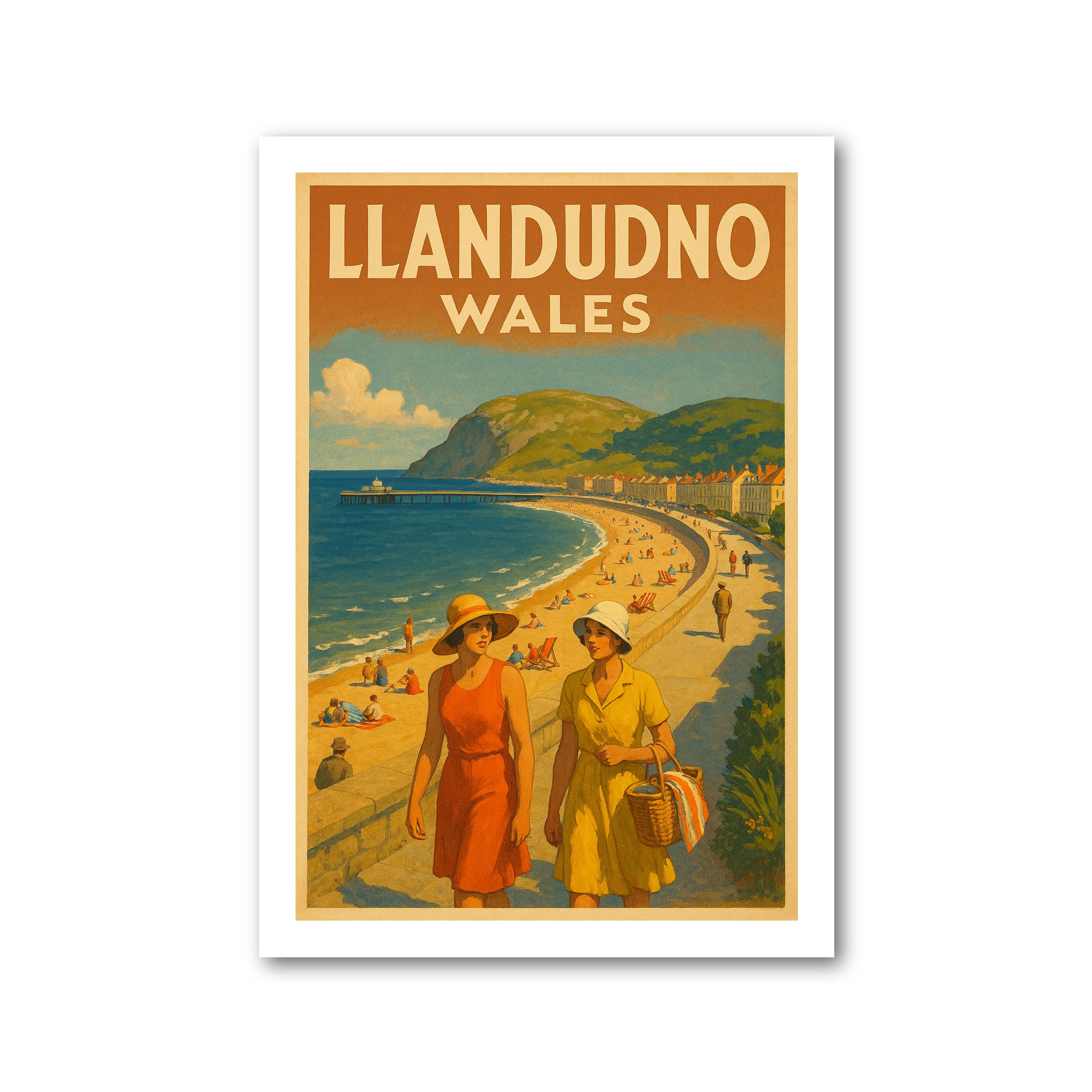 Póster de viaje Llandudno - Imagen 2 de 7