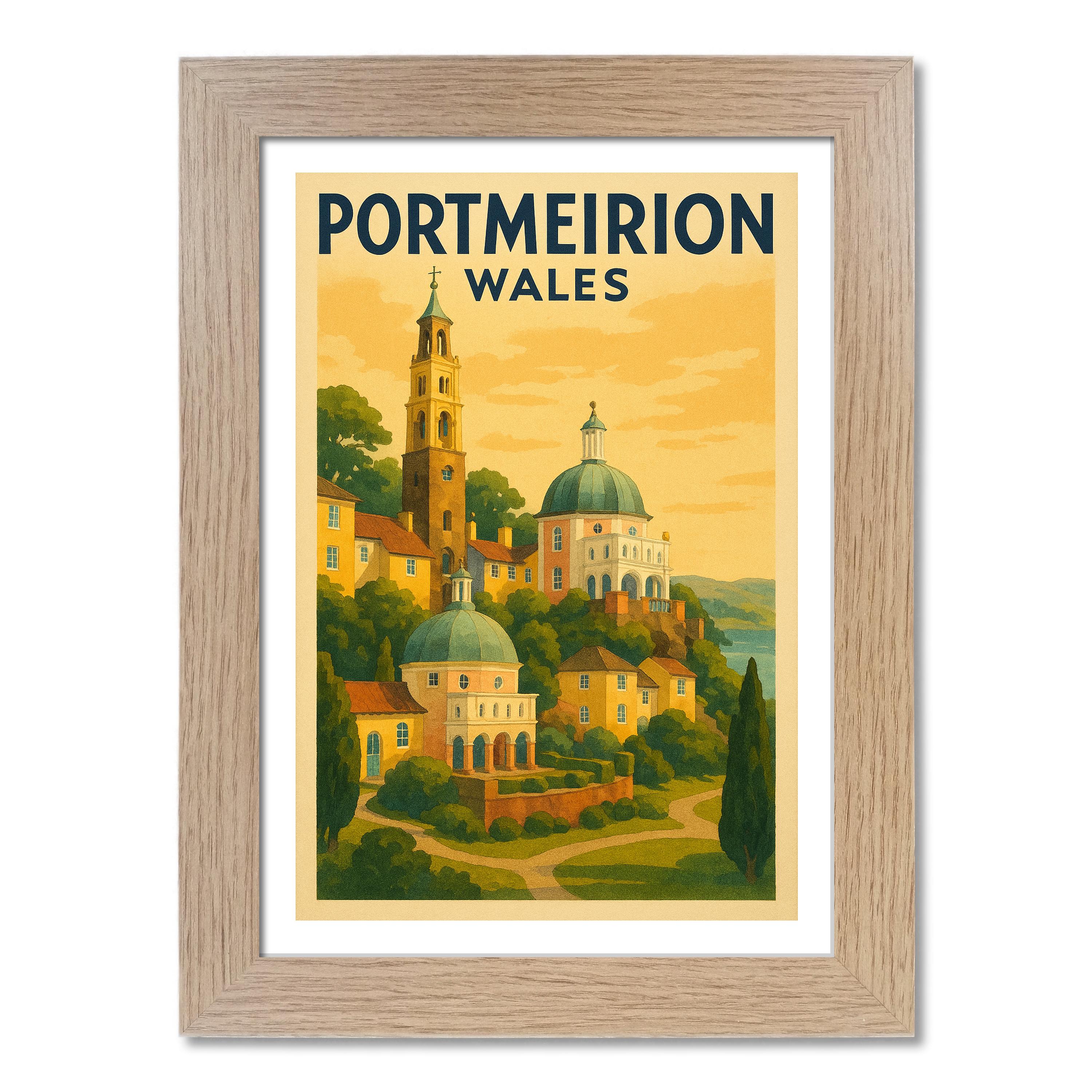Póster de viaje Portmeirion - Imagen 7 de 7
