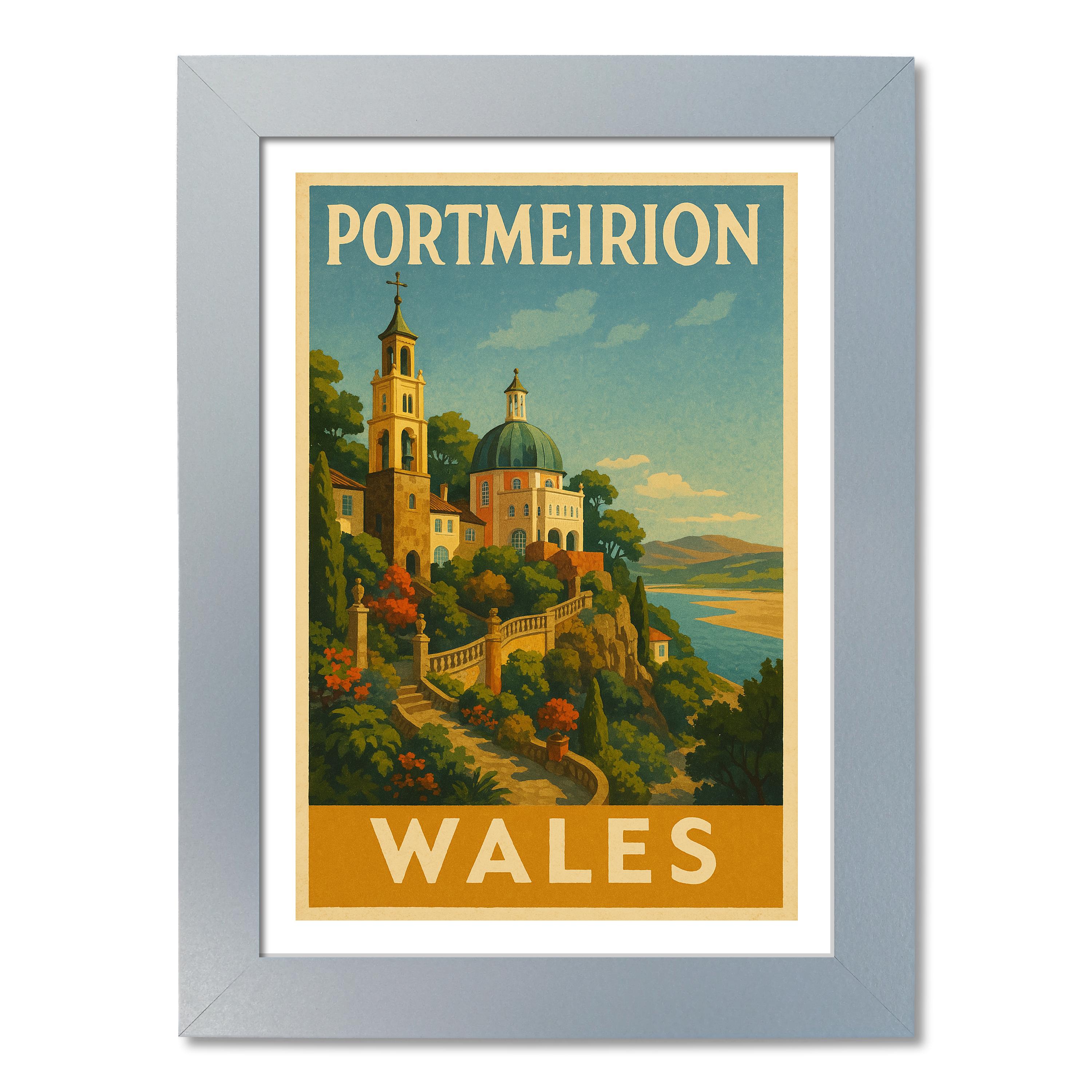 Póster de viaje Portmeirion - Imagen 5 de 7