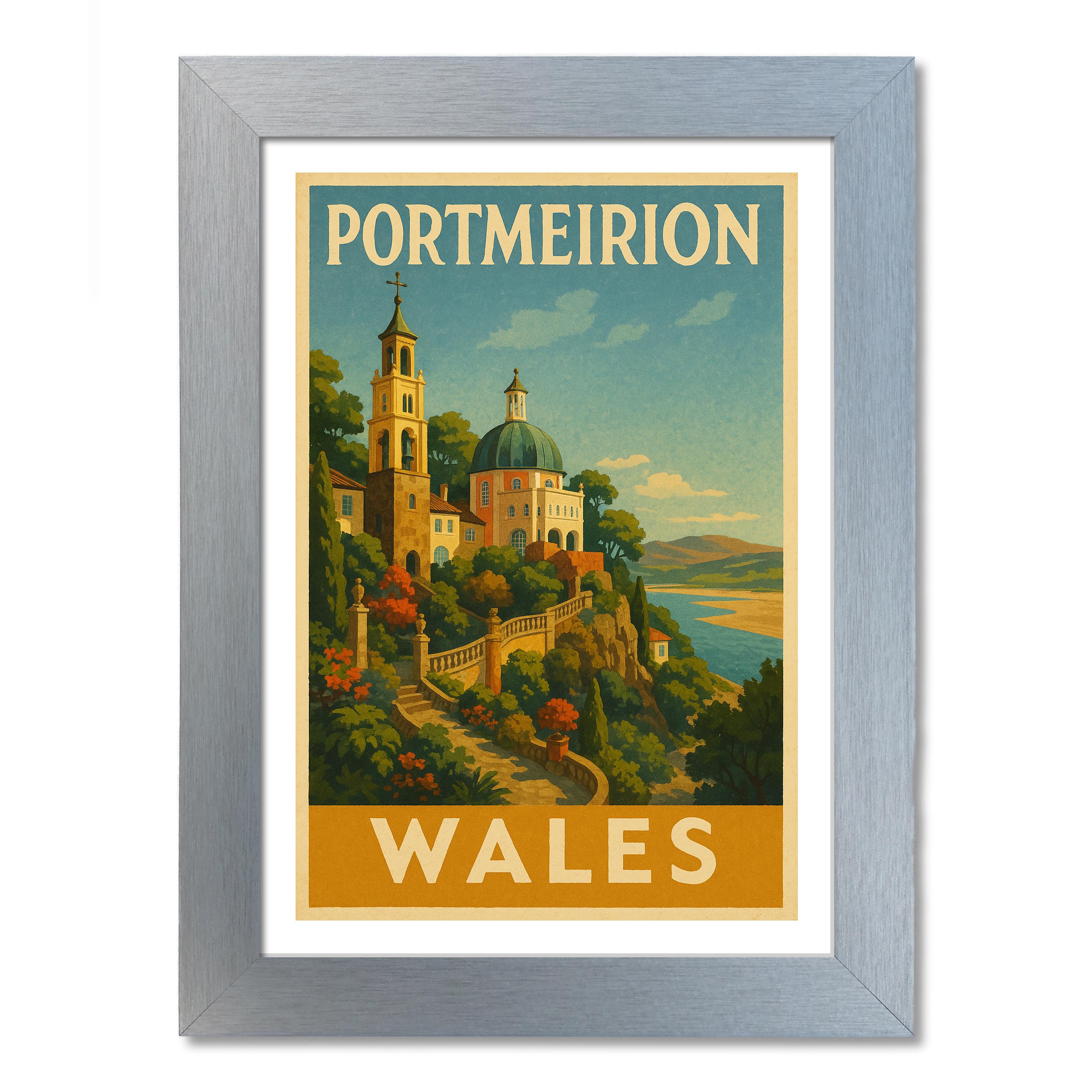 Póster de viaje Portmeirion - Imagen 6 de 7