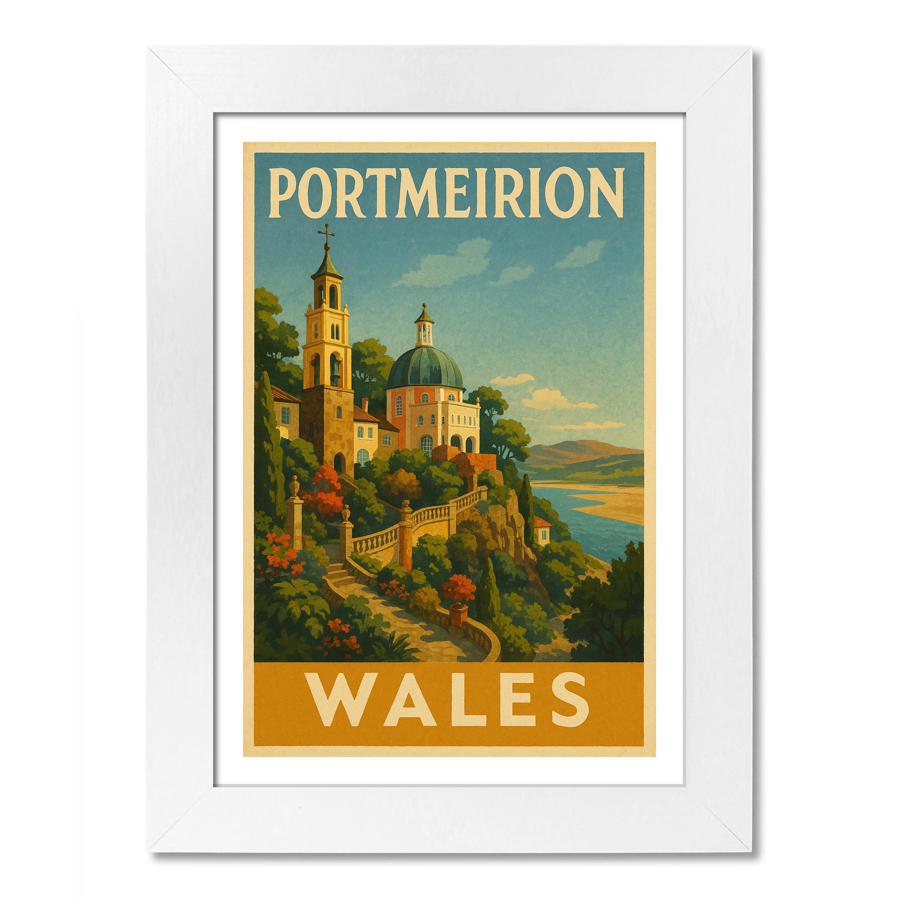 Póster de viaje Portmeirion - Imagen 4 de 7