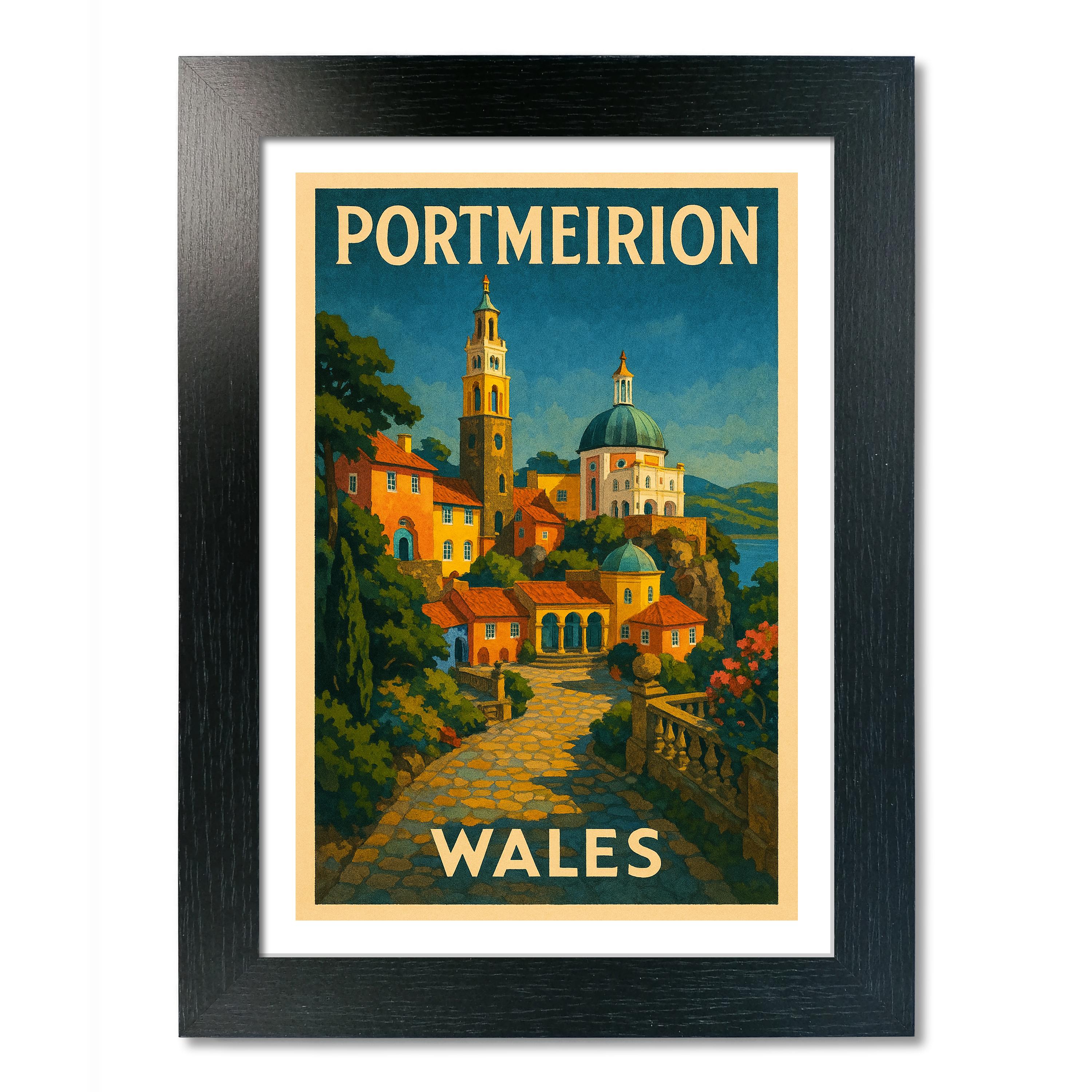 Póster de viaje Portmeirion - Imagen 3 de 7