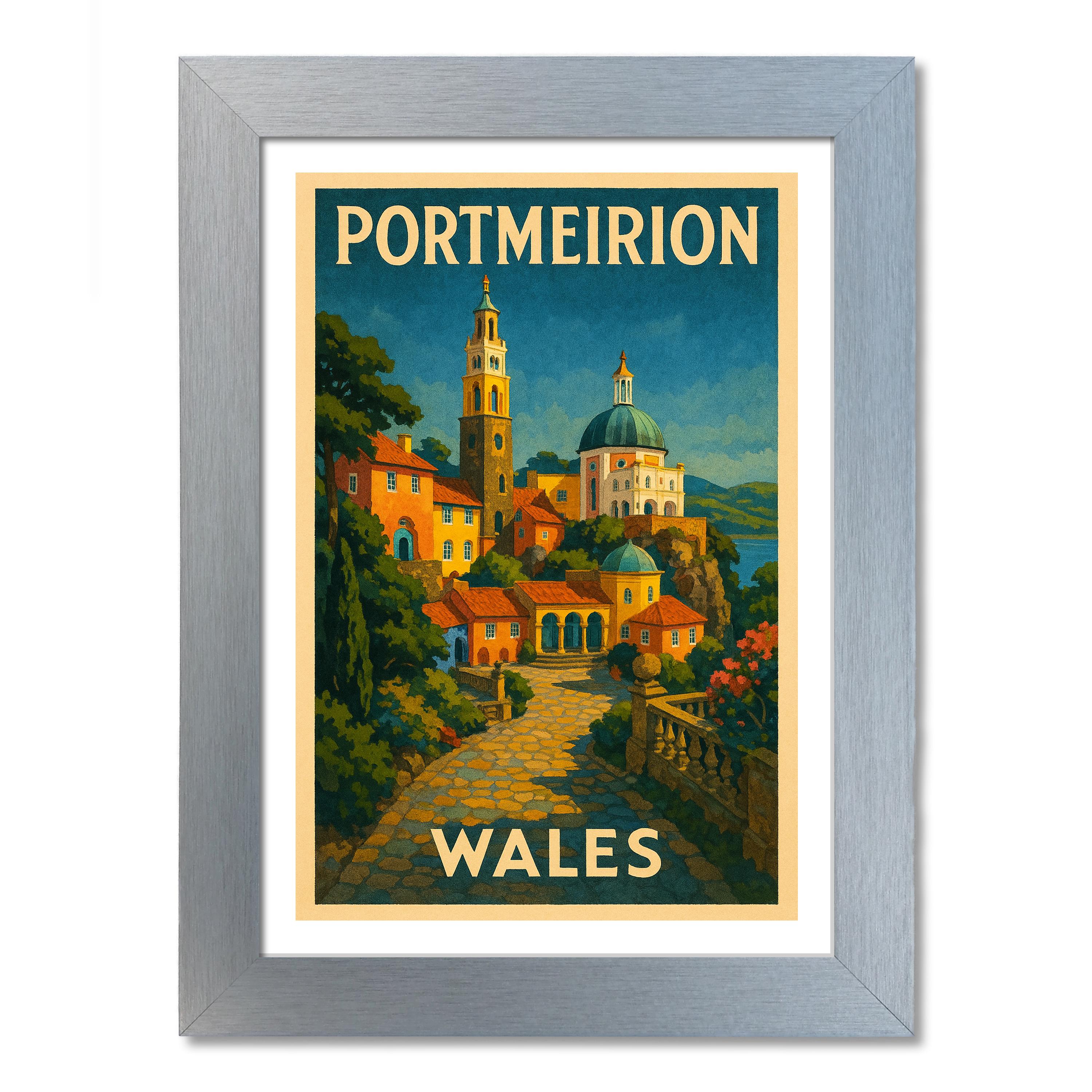 Póster de viaje Portmeirion - Imagen 6 de 7