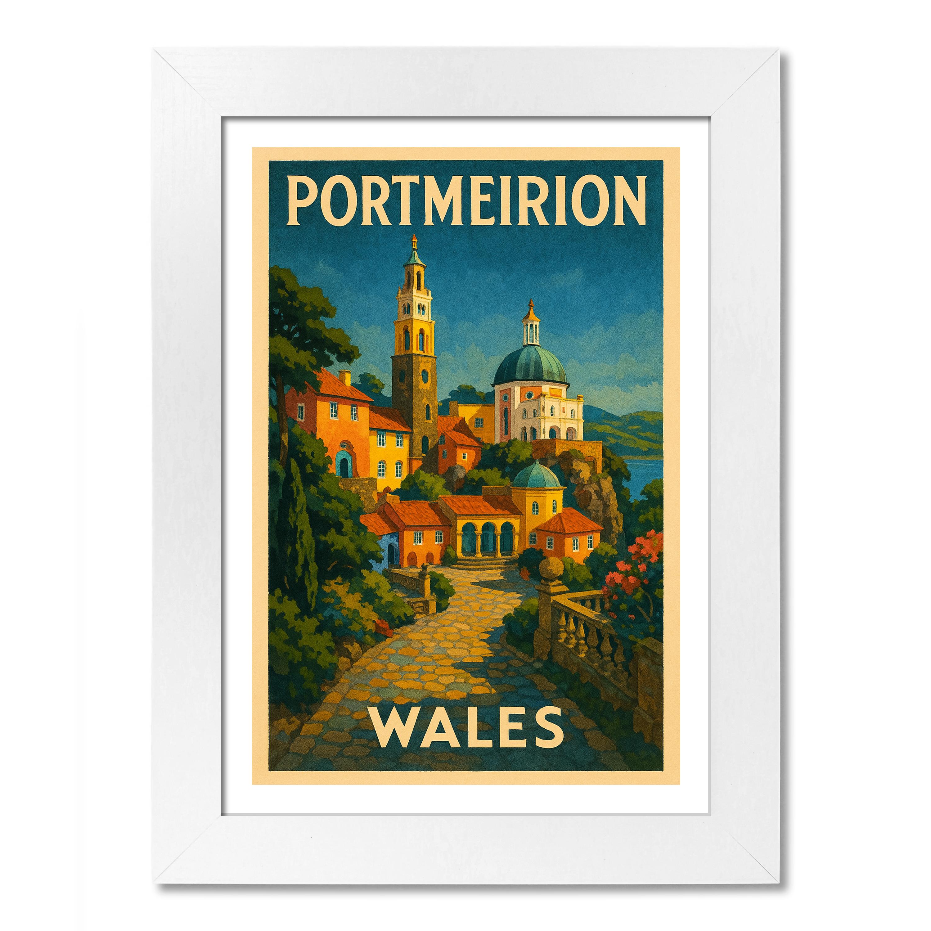 Póster de viaje Portmeirion - Imagen 4 de 7