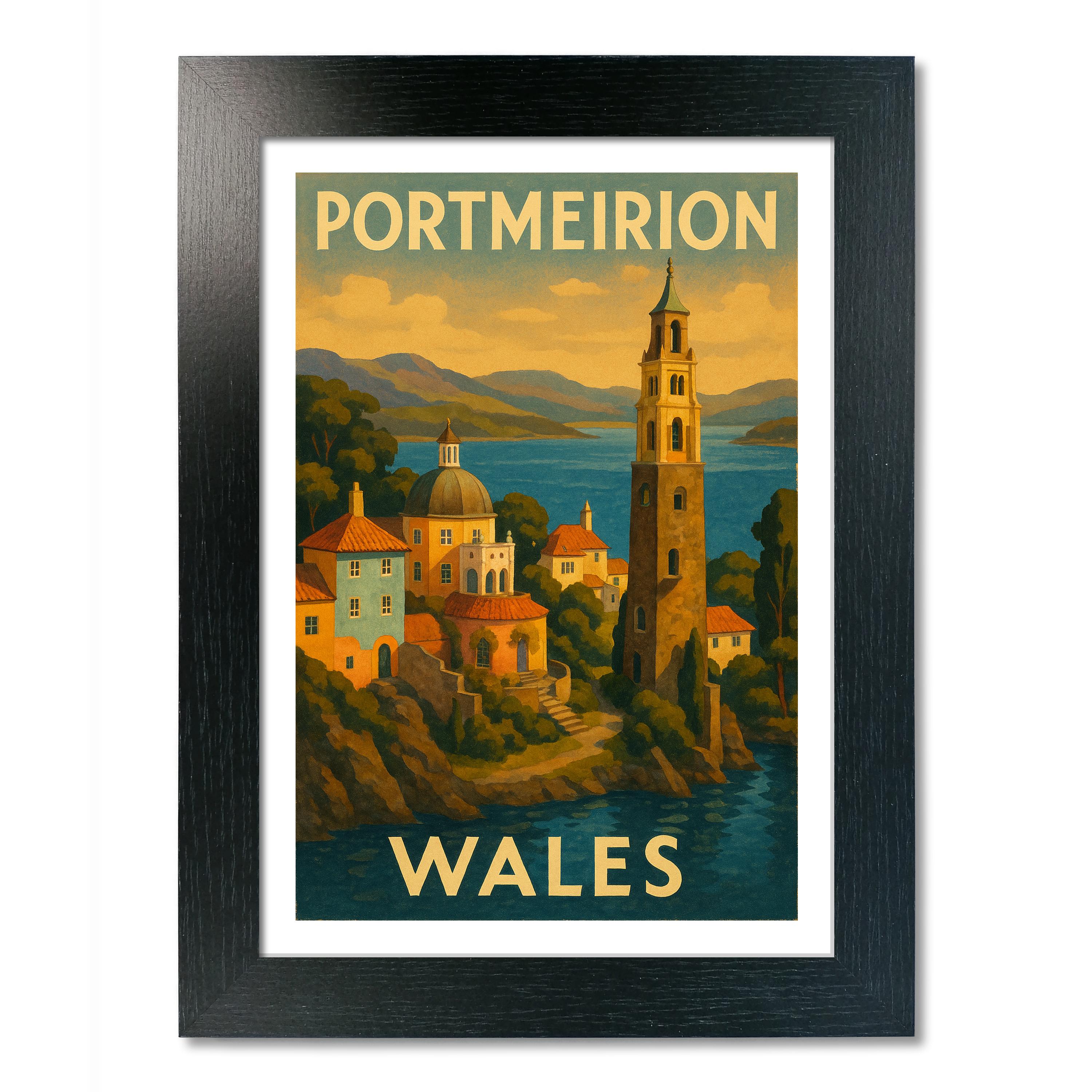 Póster de viaje Portmeirion - Imagen 3 de 7