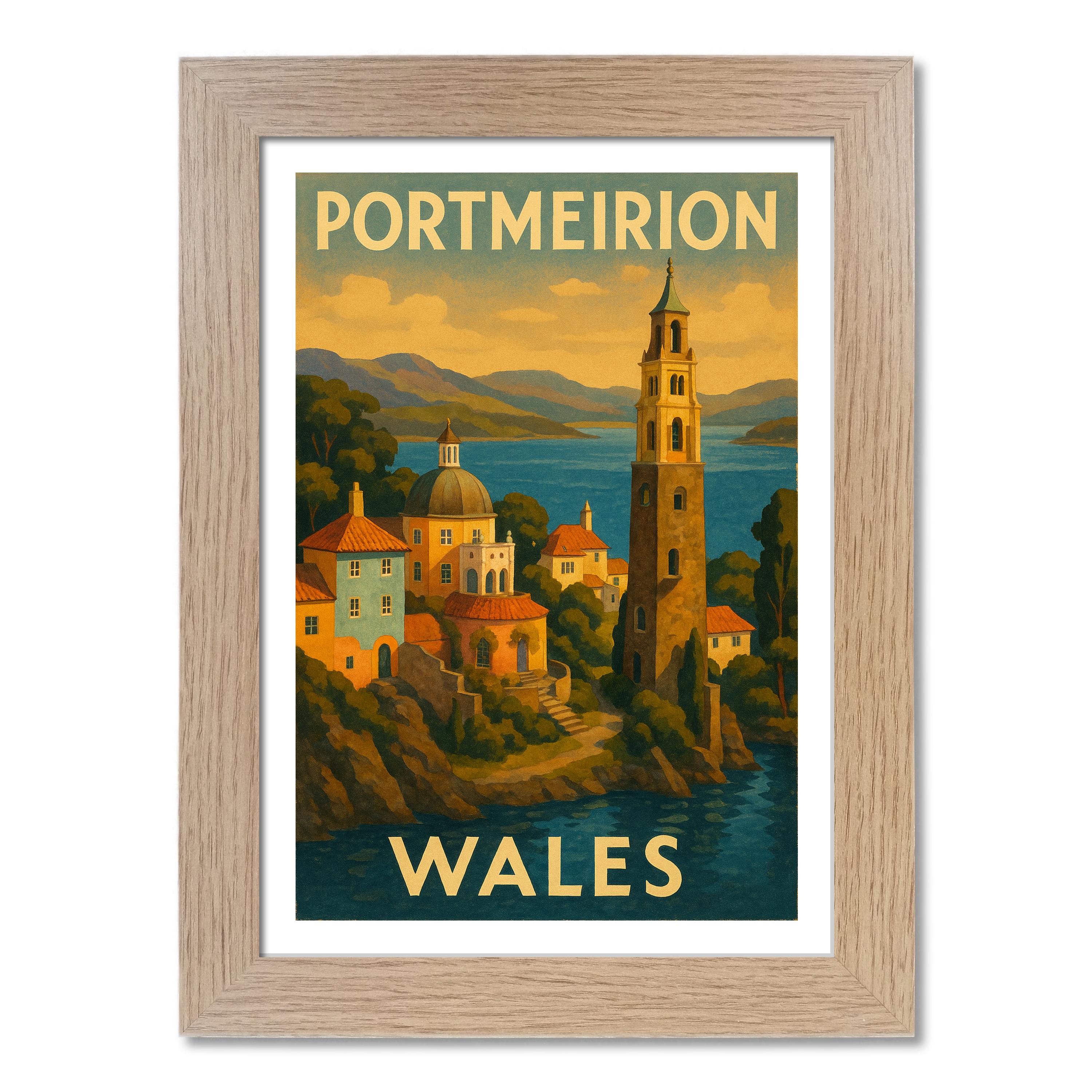 Póster de viaje Portmeirion - Imagen 7 de 7