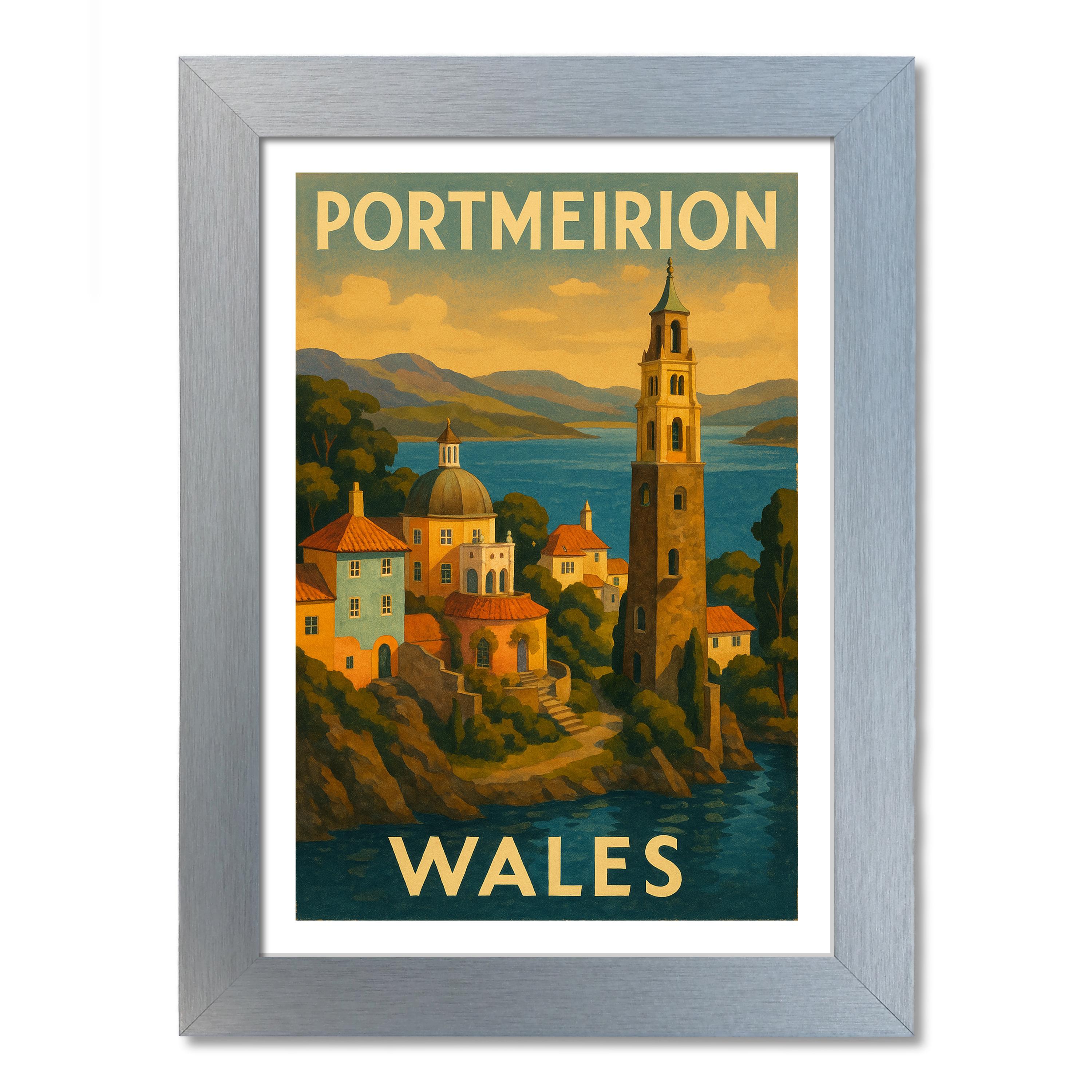 Póster de viaje Portmeirion - Imagen 6 de 7