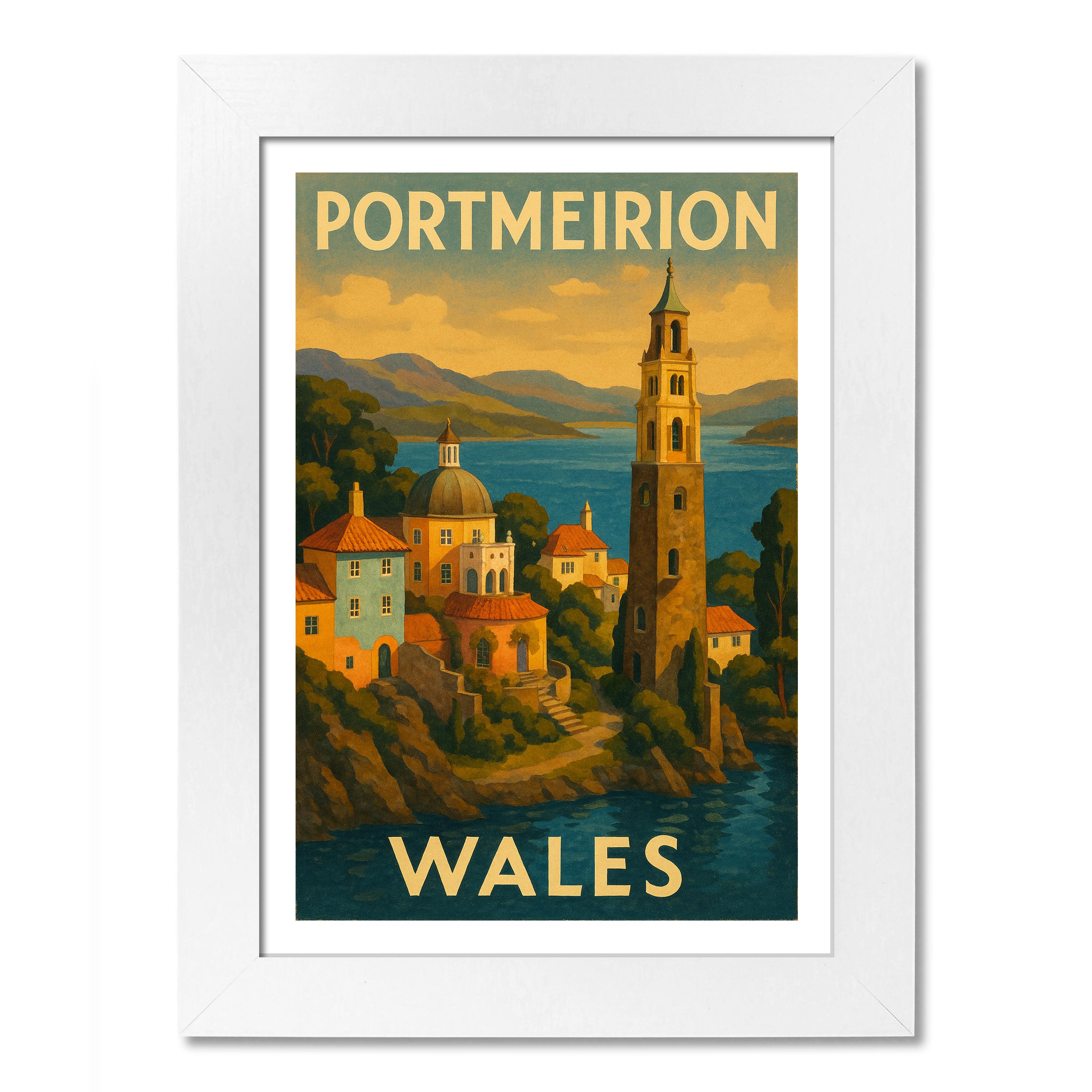 Póster de viaje Portmeirion - Imagen 4 de 7