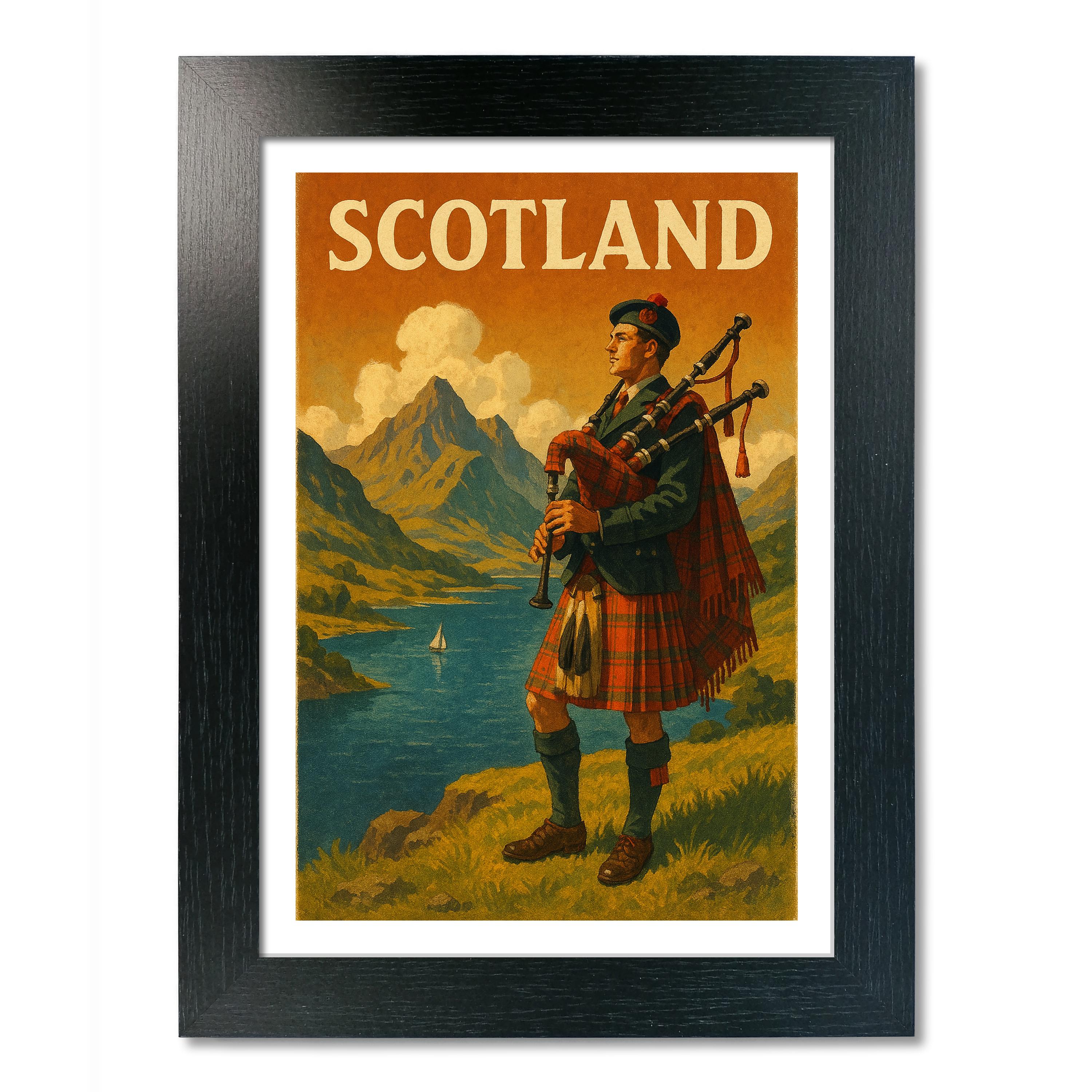 Póster de viaje a Escocia - Imagen 3 de 7