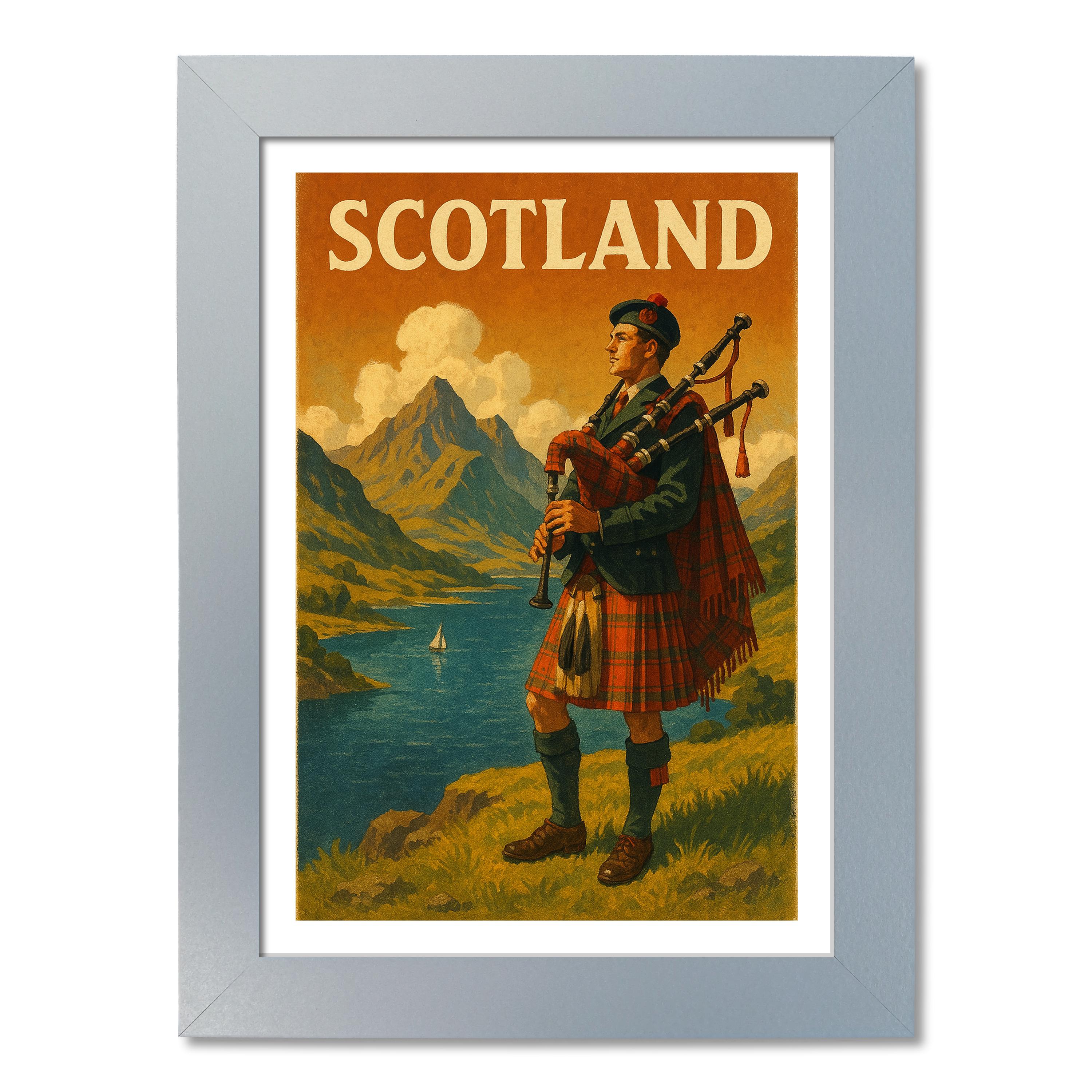 Póster de viaje a Escocia - Imagen 5 de 7