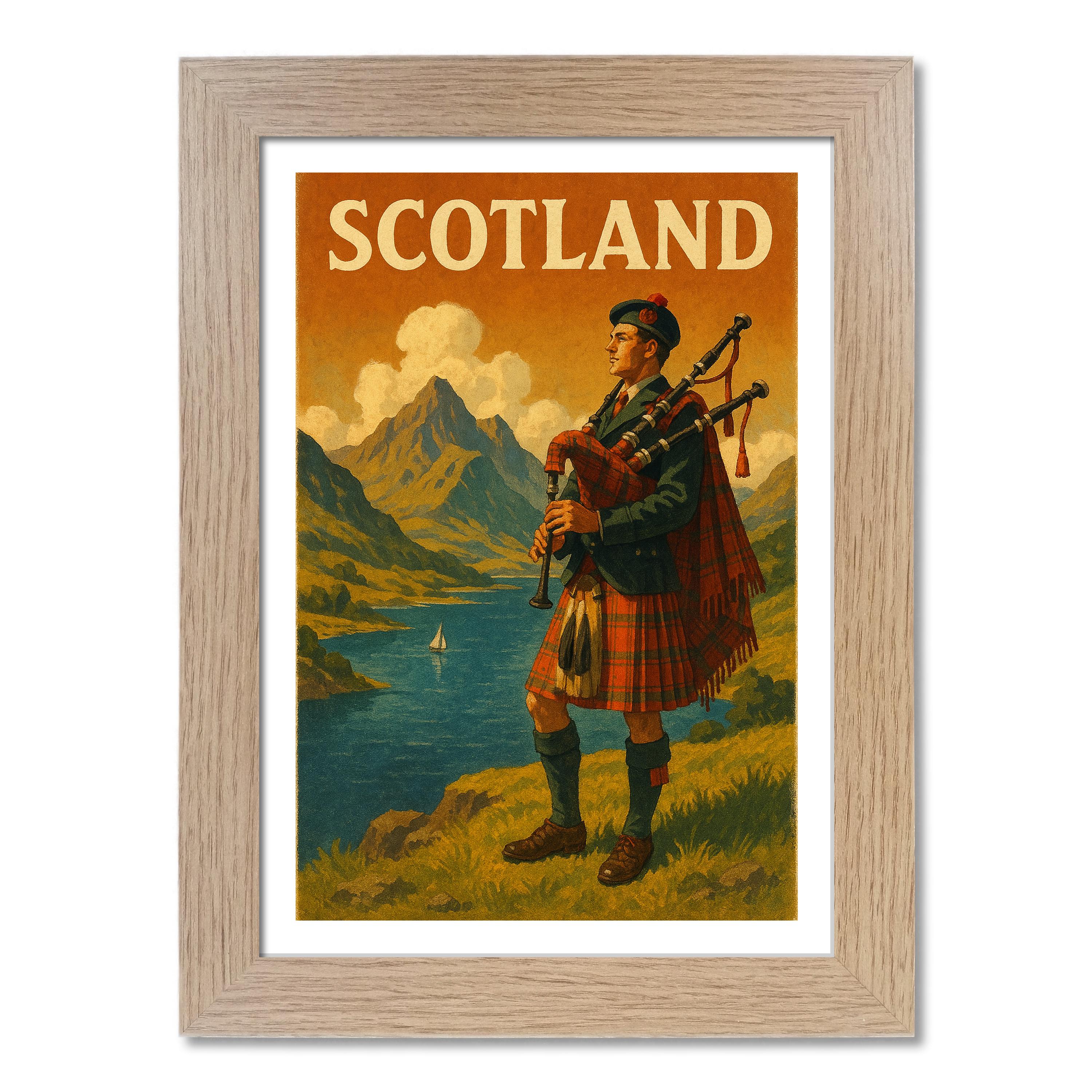 Póster de viaje a Escocia - Imagen 7 de 7