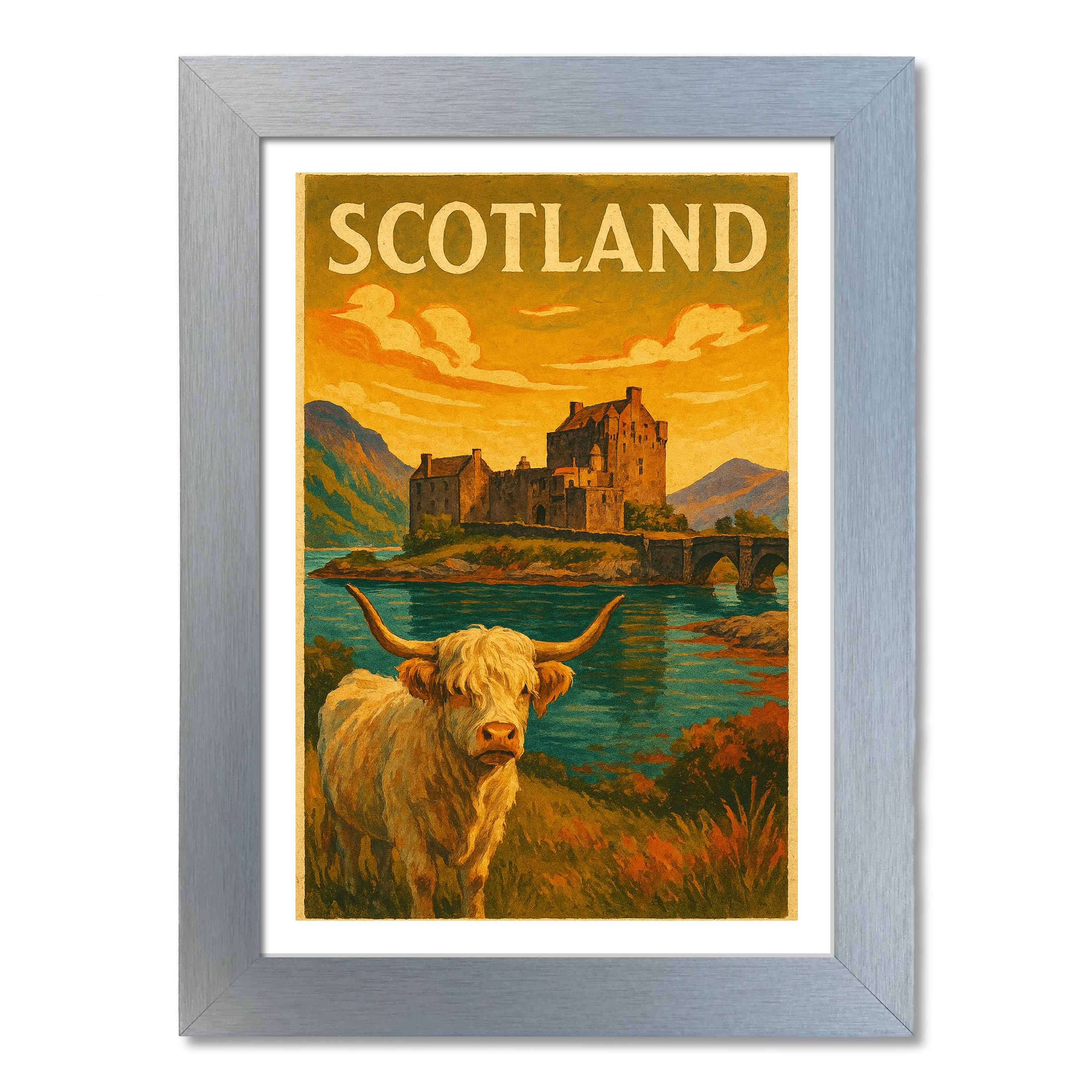 Póster de viaje a Escocia - Imagen 6 de 7