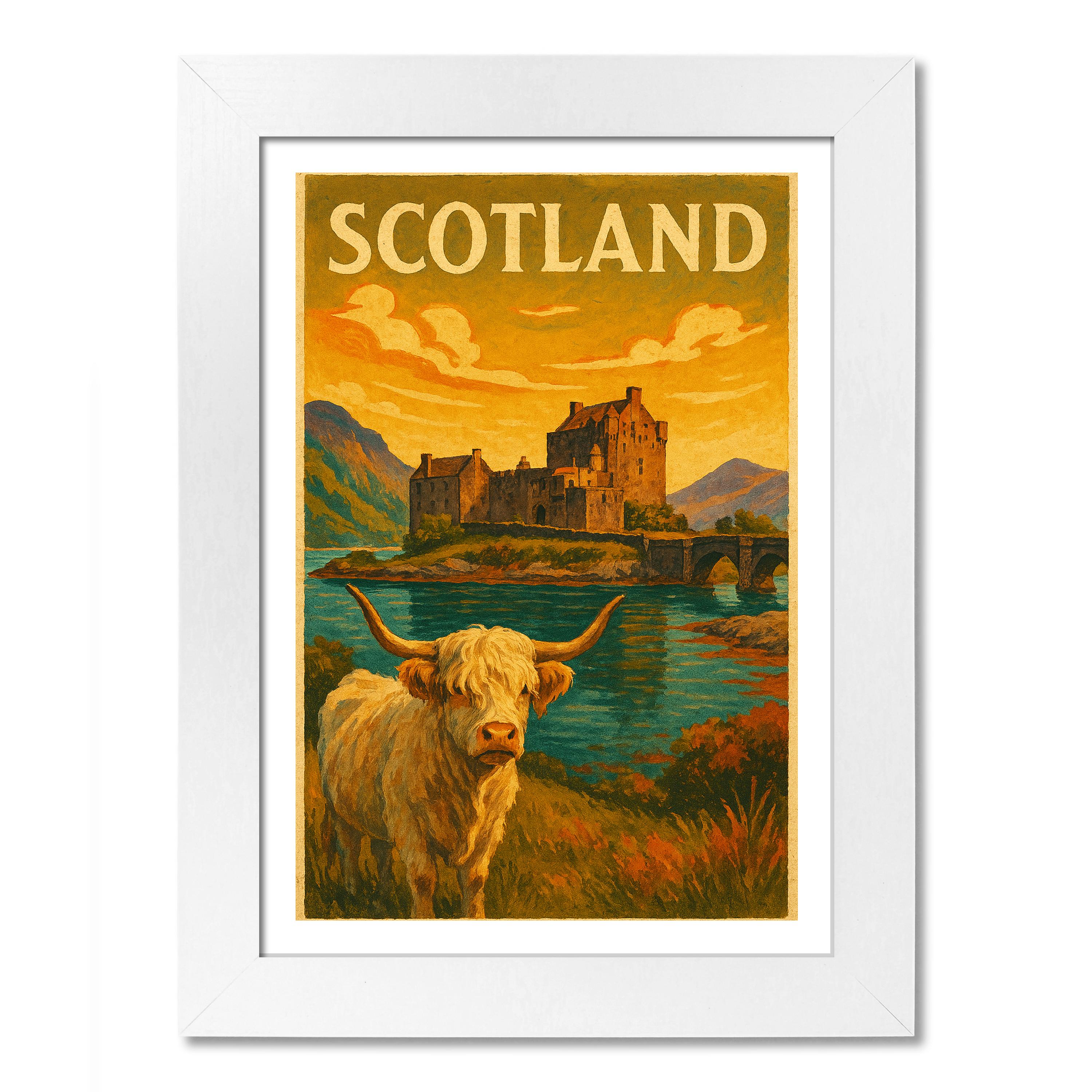 Póster de viaje a Escocia - Imagen 4 de 7