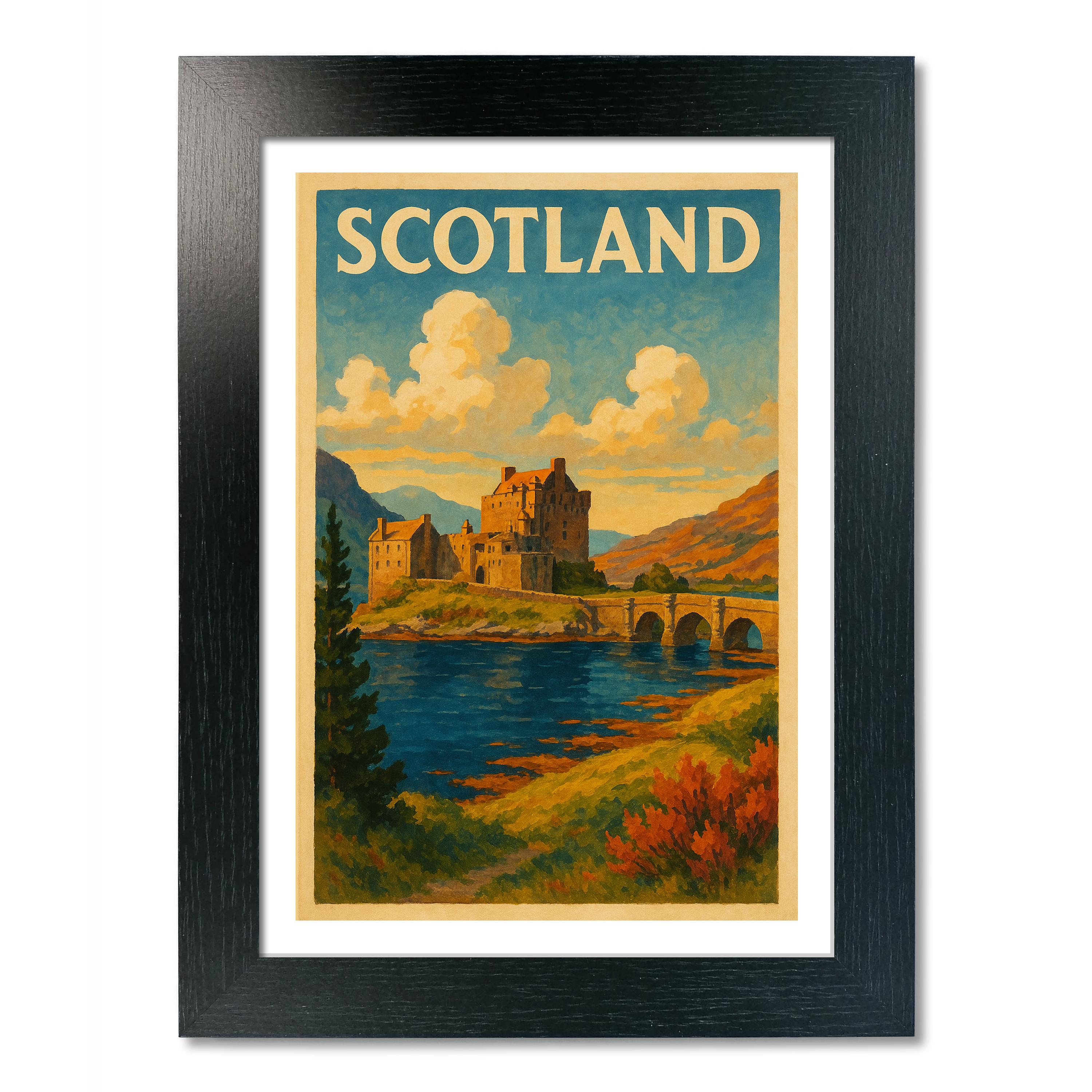 Póster de viaje a Escocia - Imagen 3 de 7