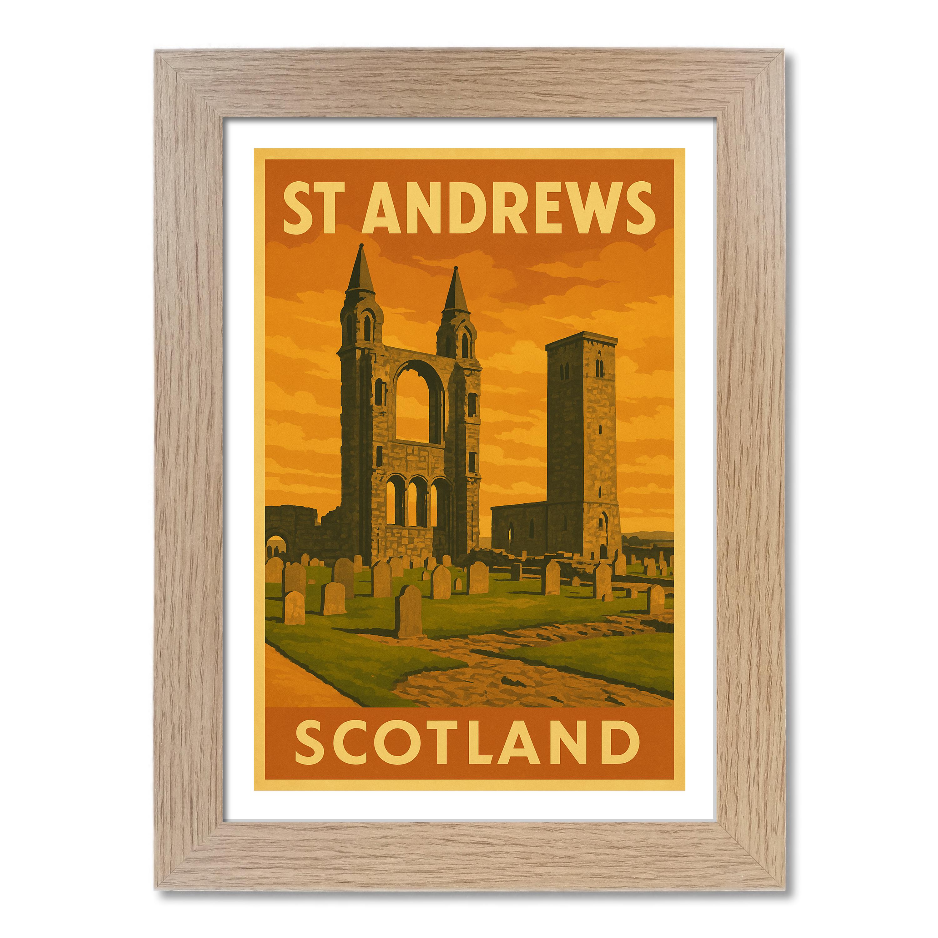Póster de viaje de St Andrews - Imagen 7 de 7
