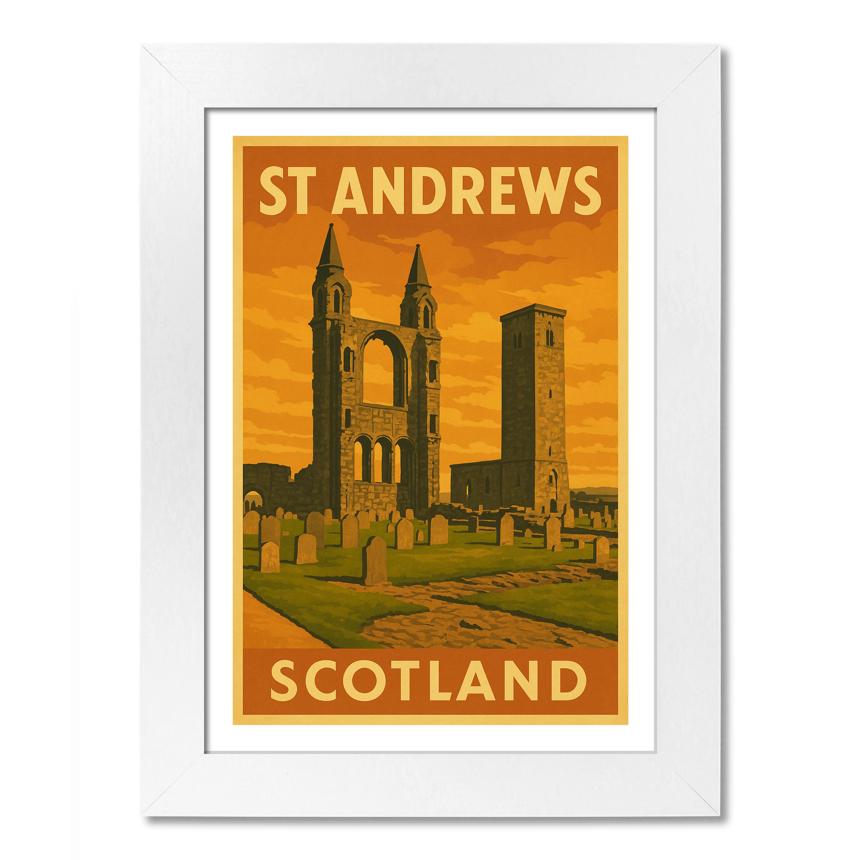 Póster de viaje de St Andrews - Imagen 4 de 7