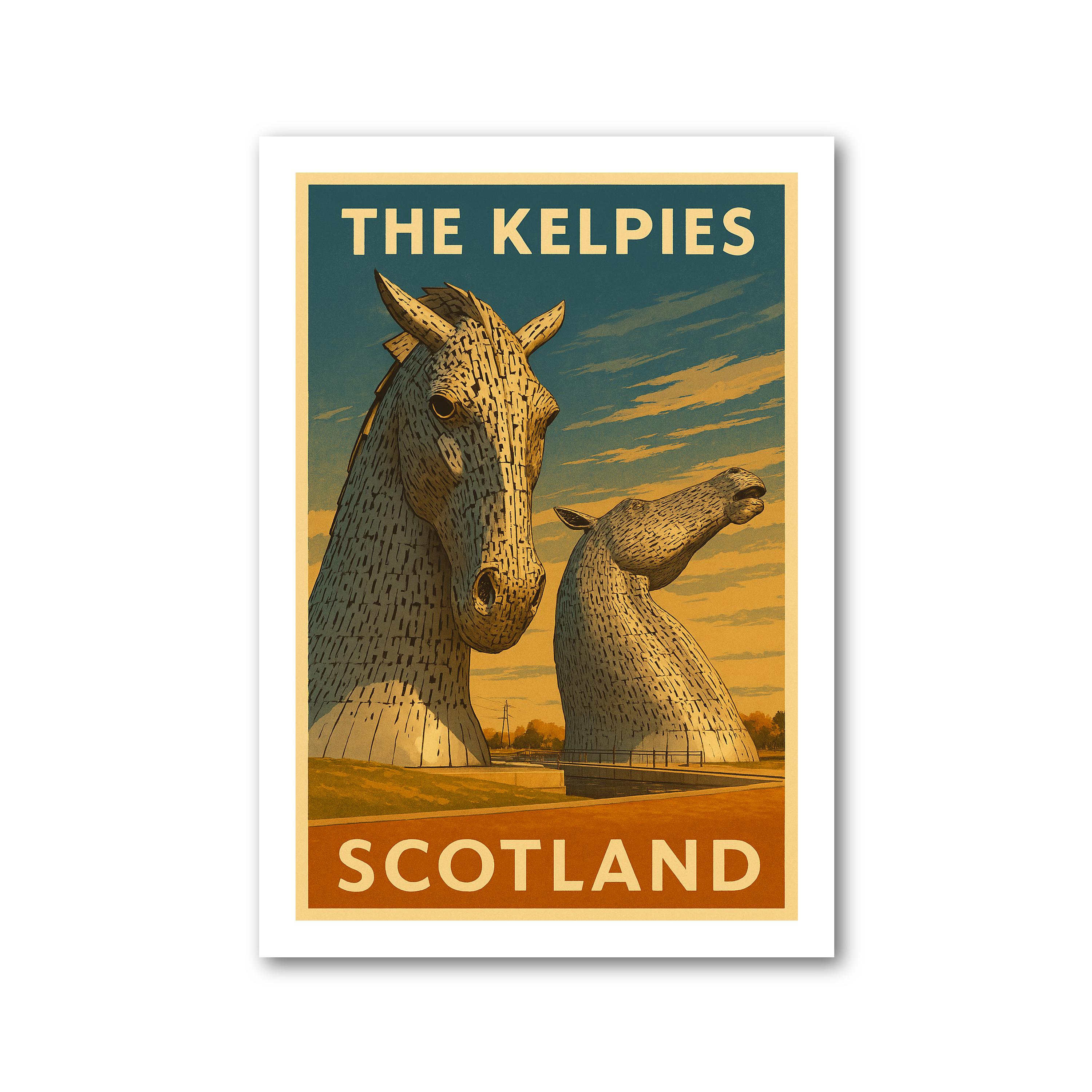 Póster de viaje de The Kelpies - Imagen 2 de 7