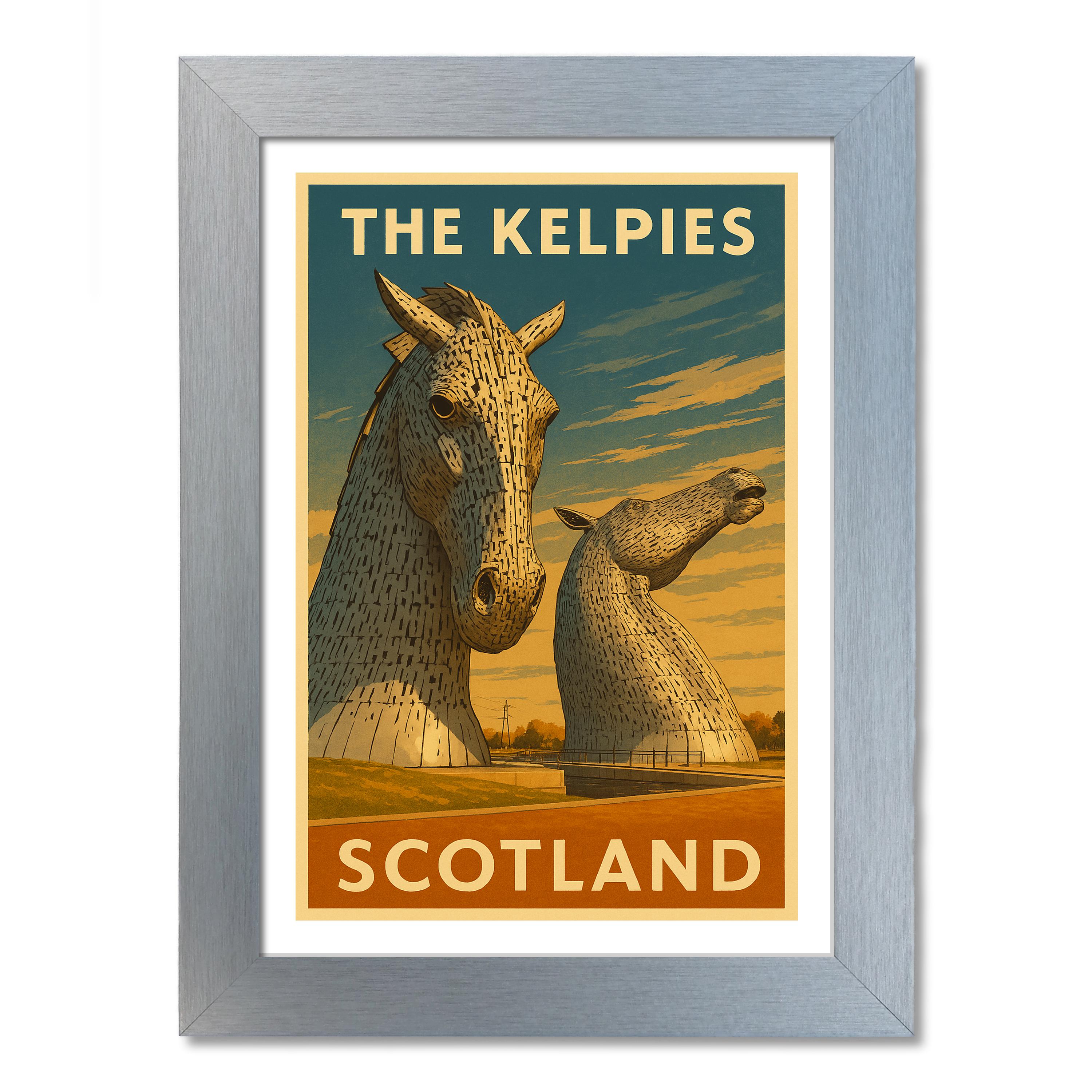 Póster de viaje de The Kelpies - Imagen 6 de 7