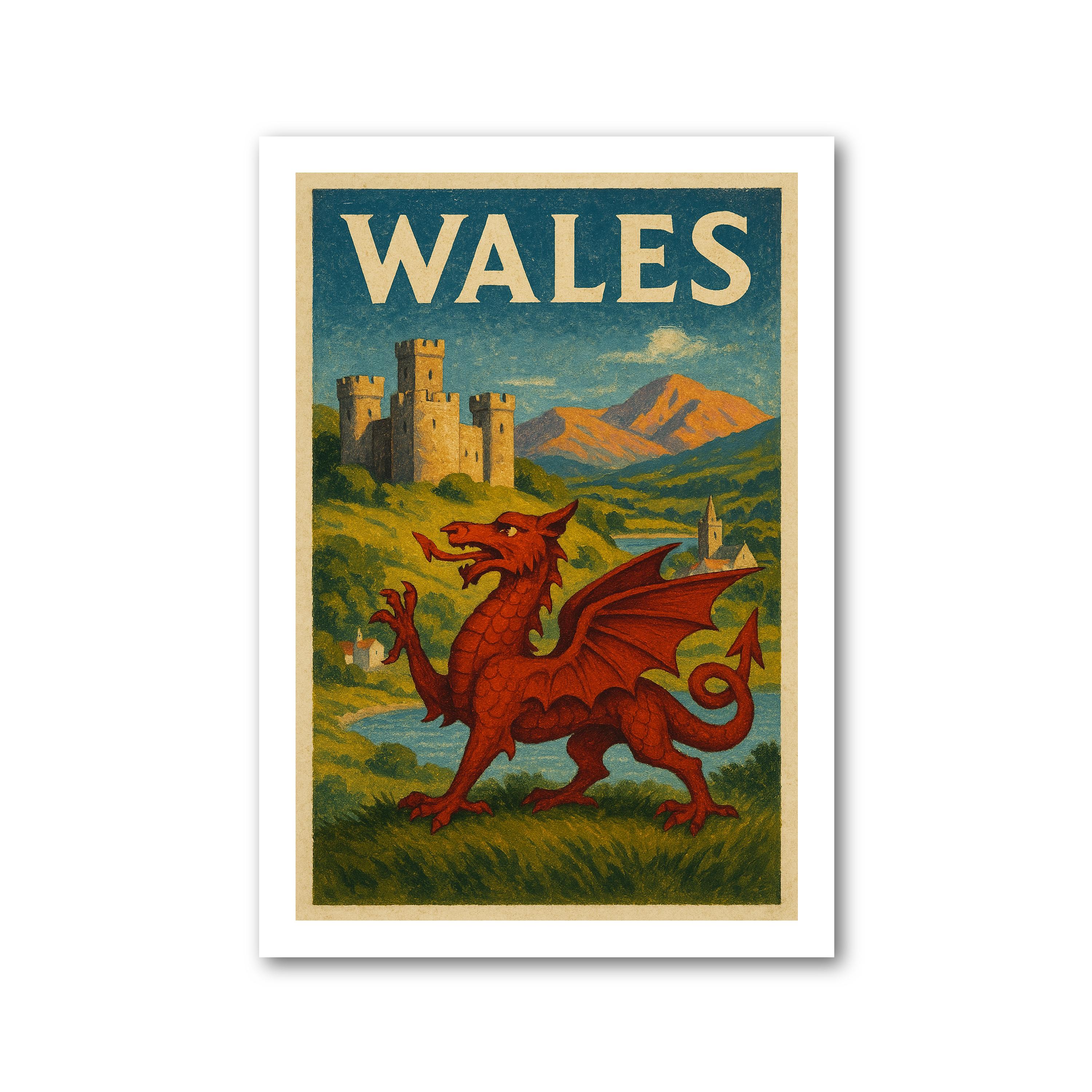 Poster da viaggio Galles - Foto 2 di 7