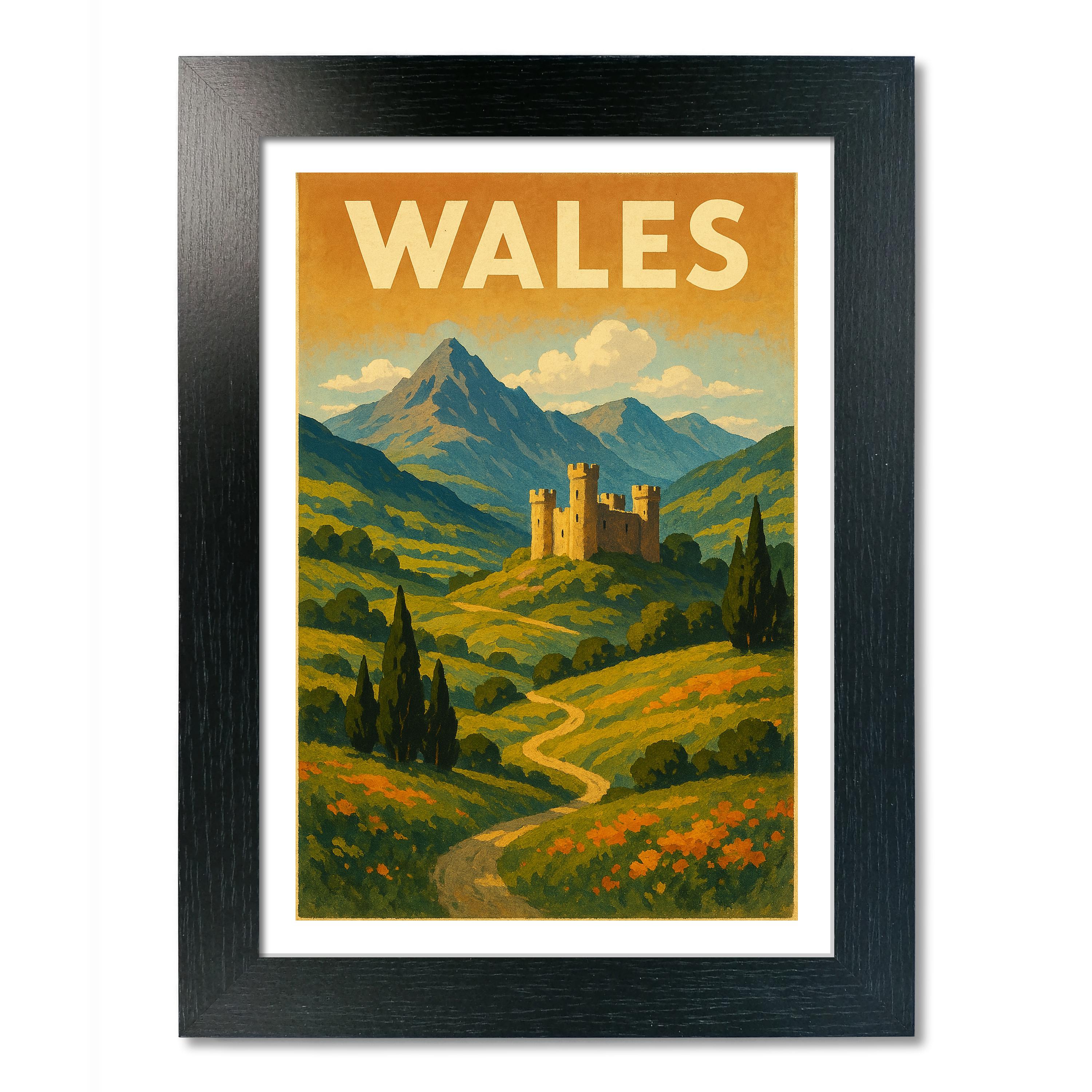 Wales Travel Poster - Picture 3 of 7