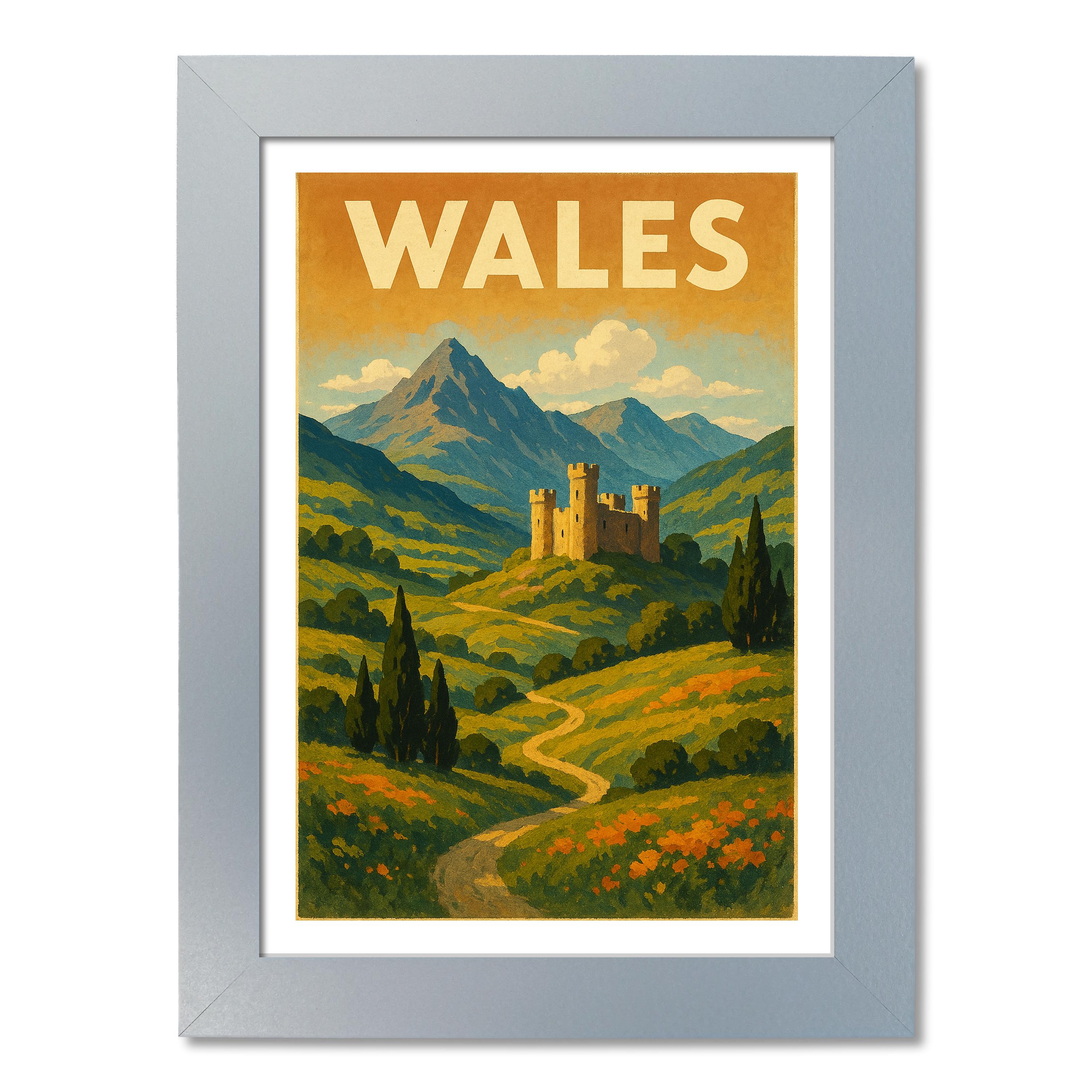 Wales Travel Poster - Picture 5 of 7