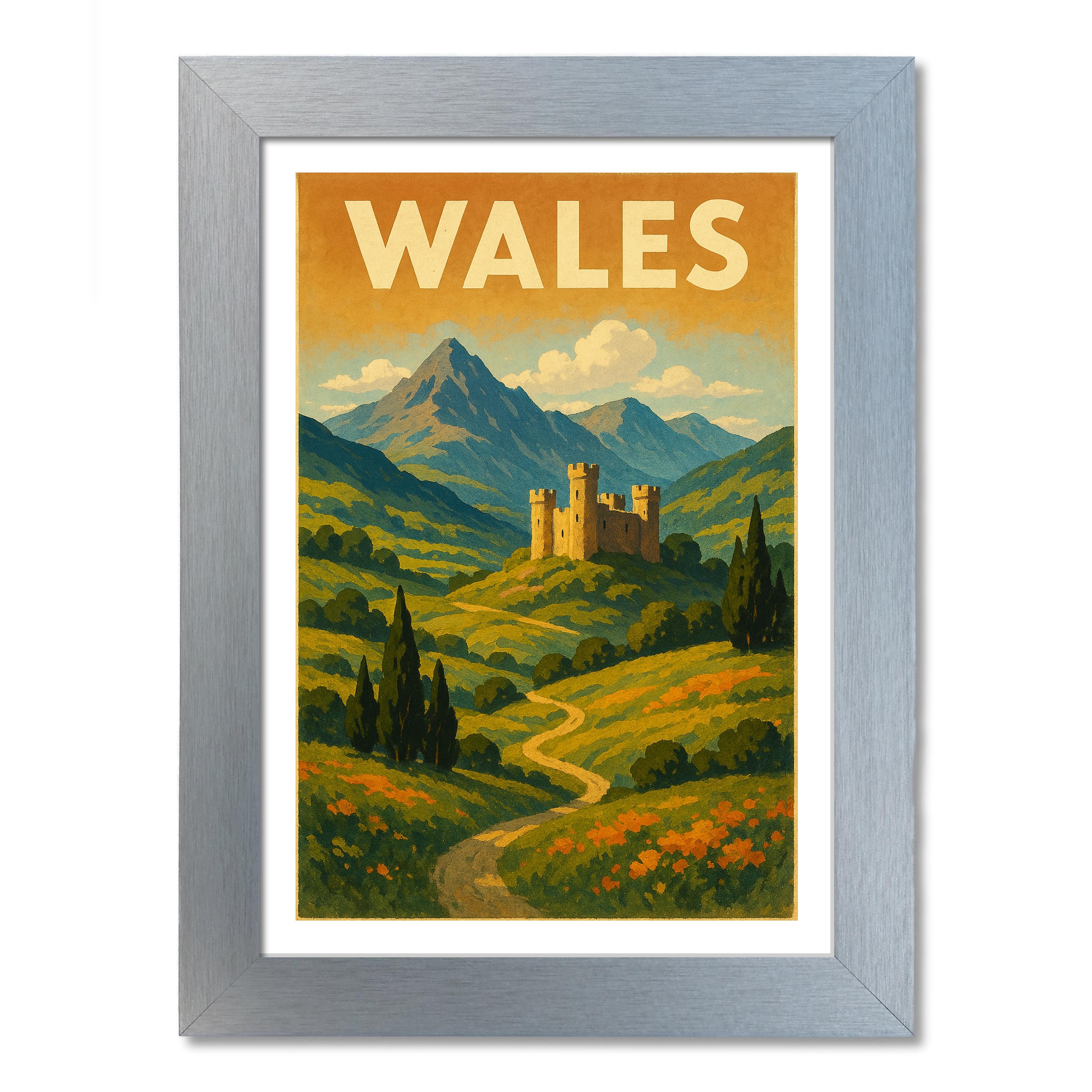 Wales Travel Poster - Picture 6 of 7