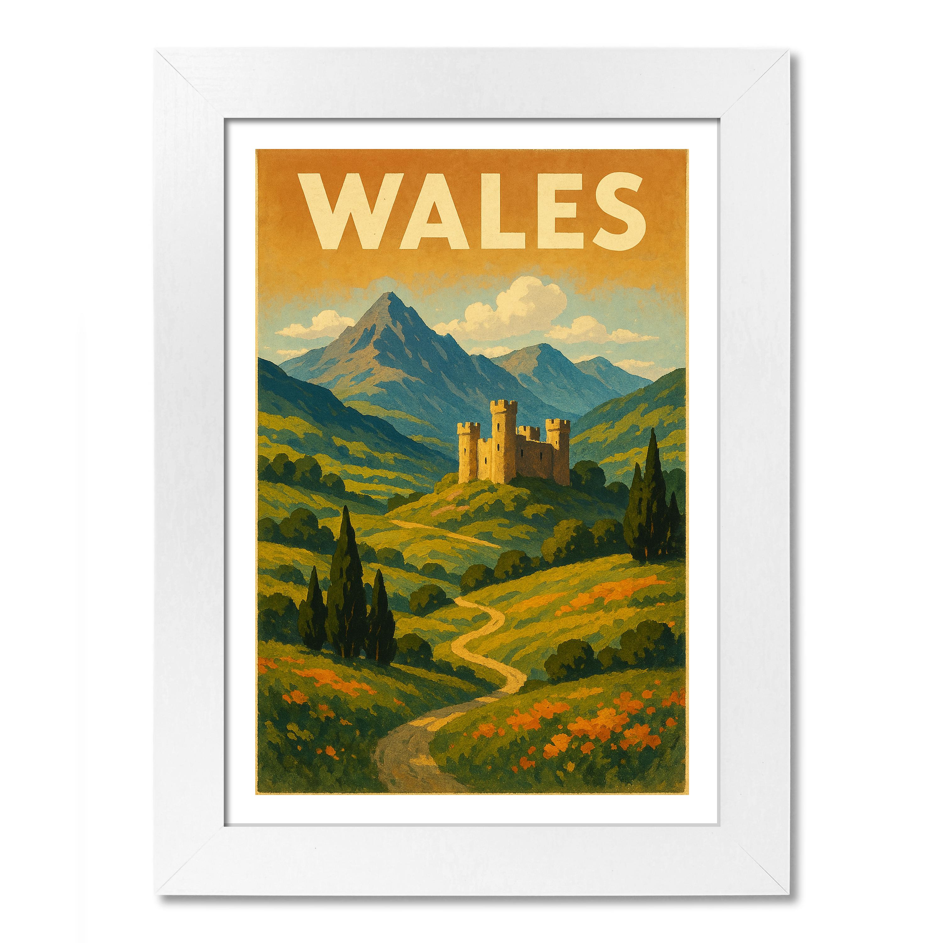 Wales Travel Poster - Picture 4 of 7