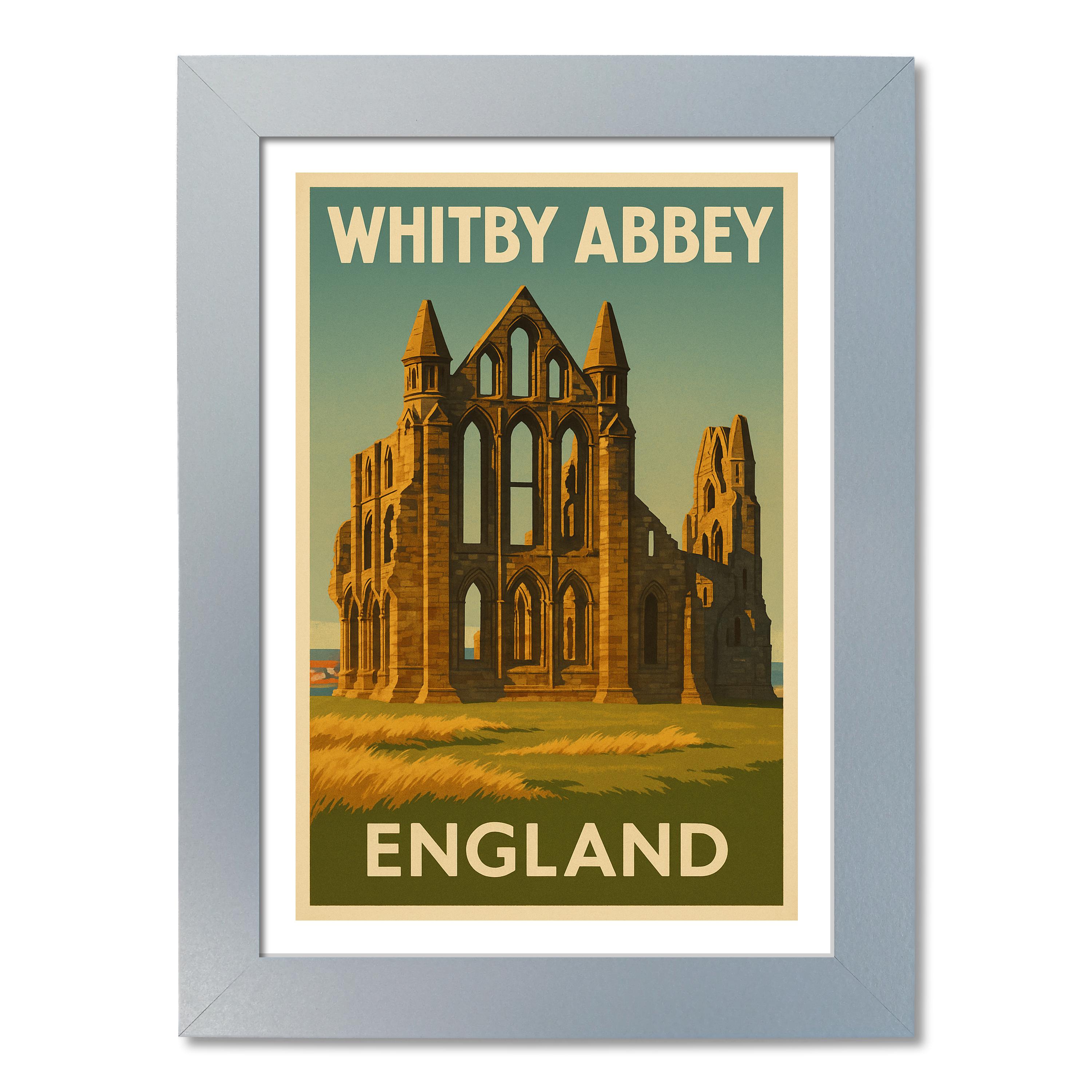 Whitby Abbey Travel Poster - Picture 5 of 7
