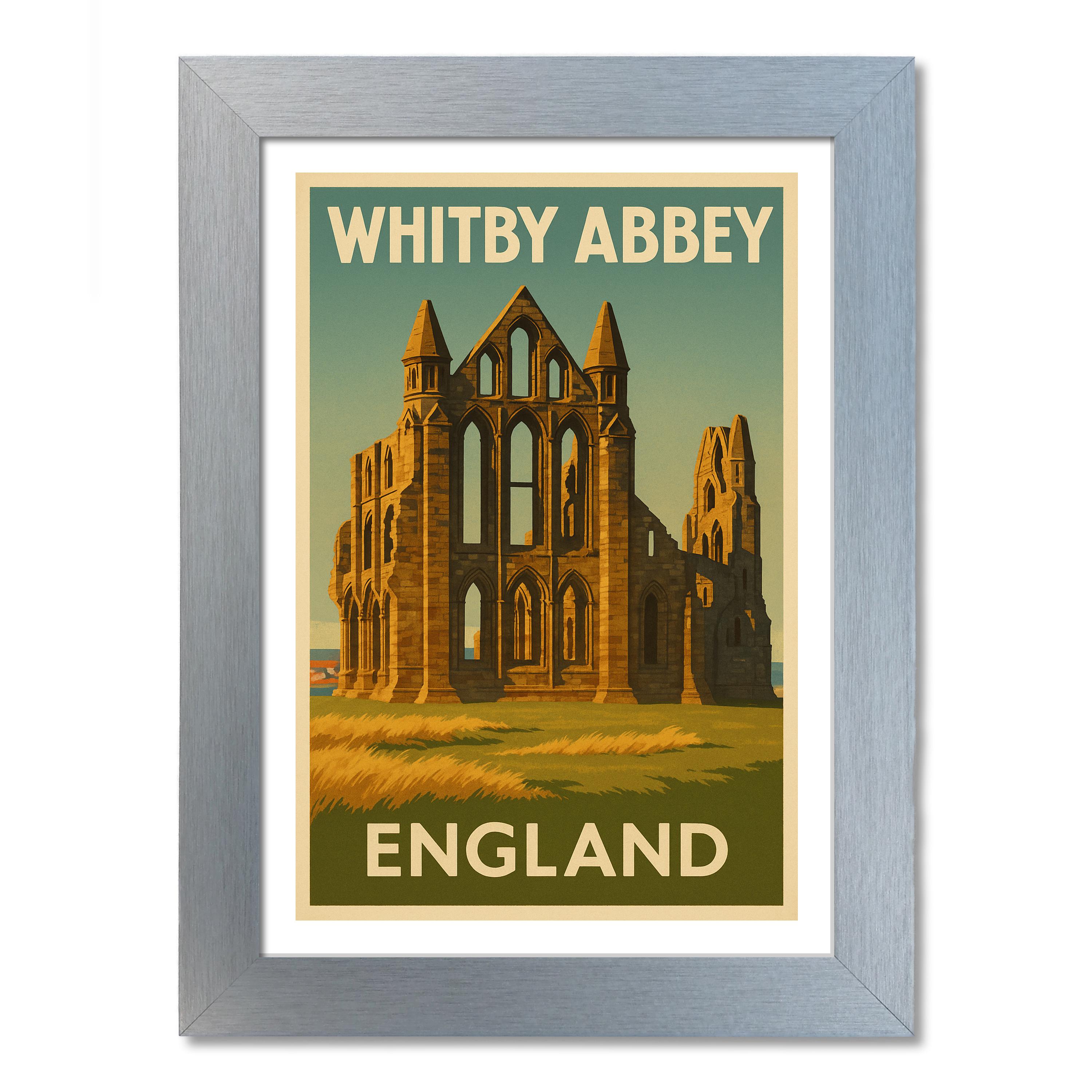 Whitby Abbey Travel Poster - Picture 6 of 7